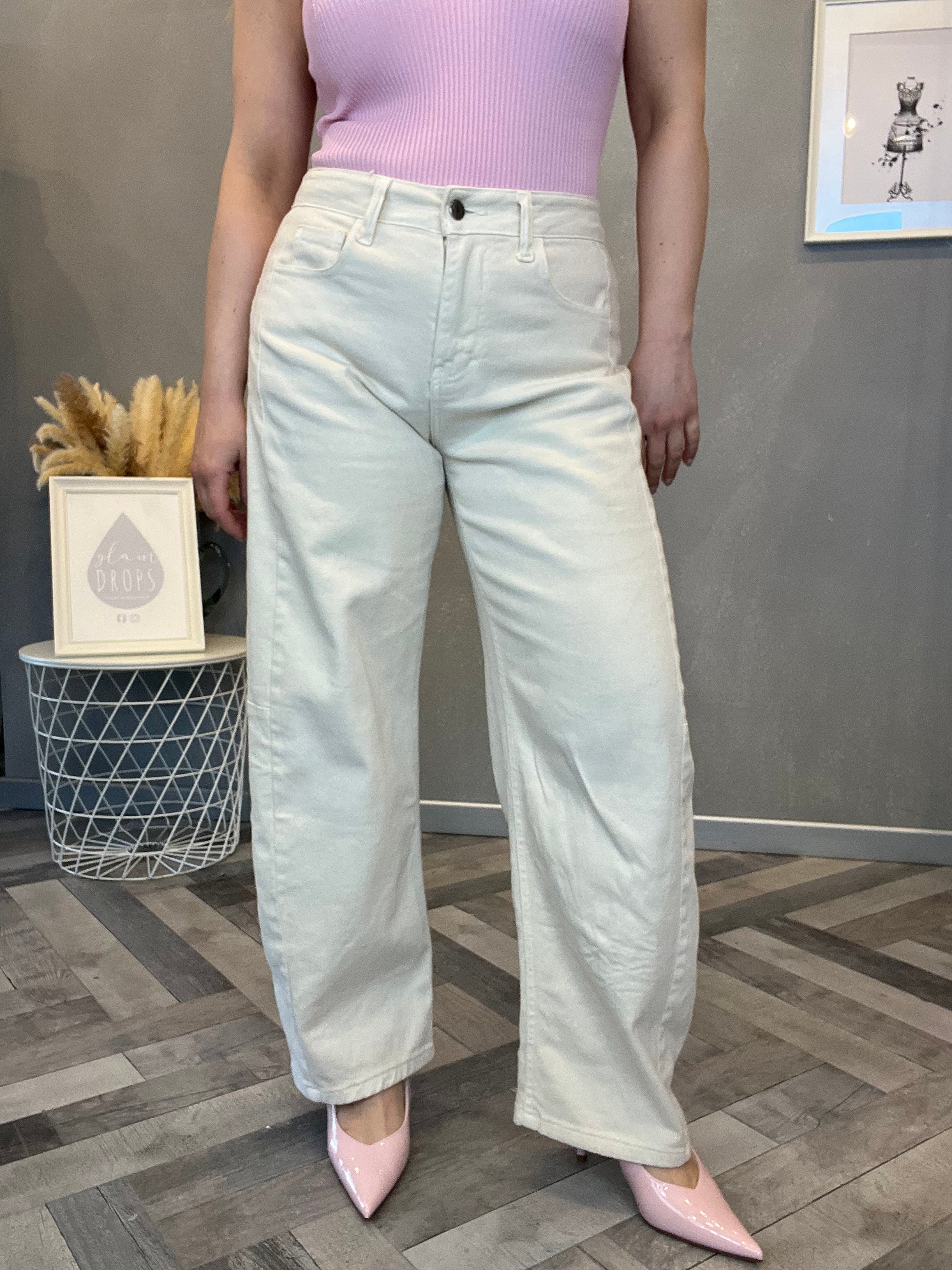 Jeans barrel burro