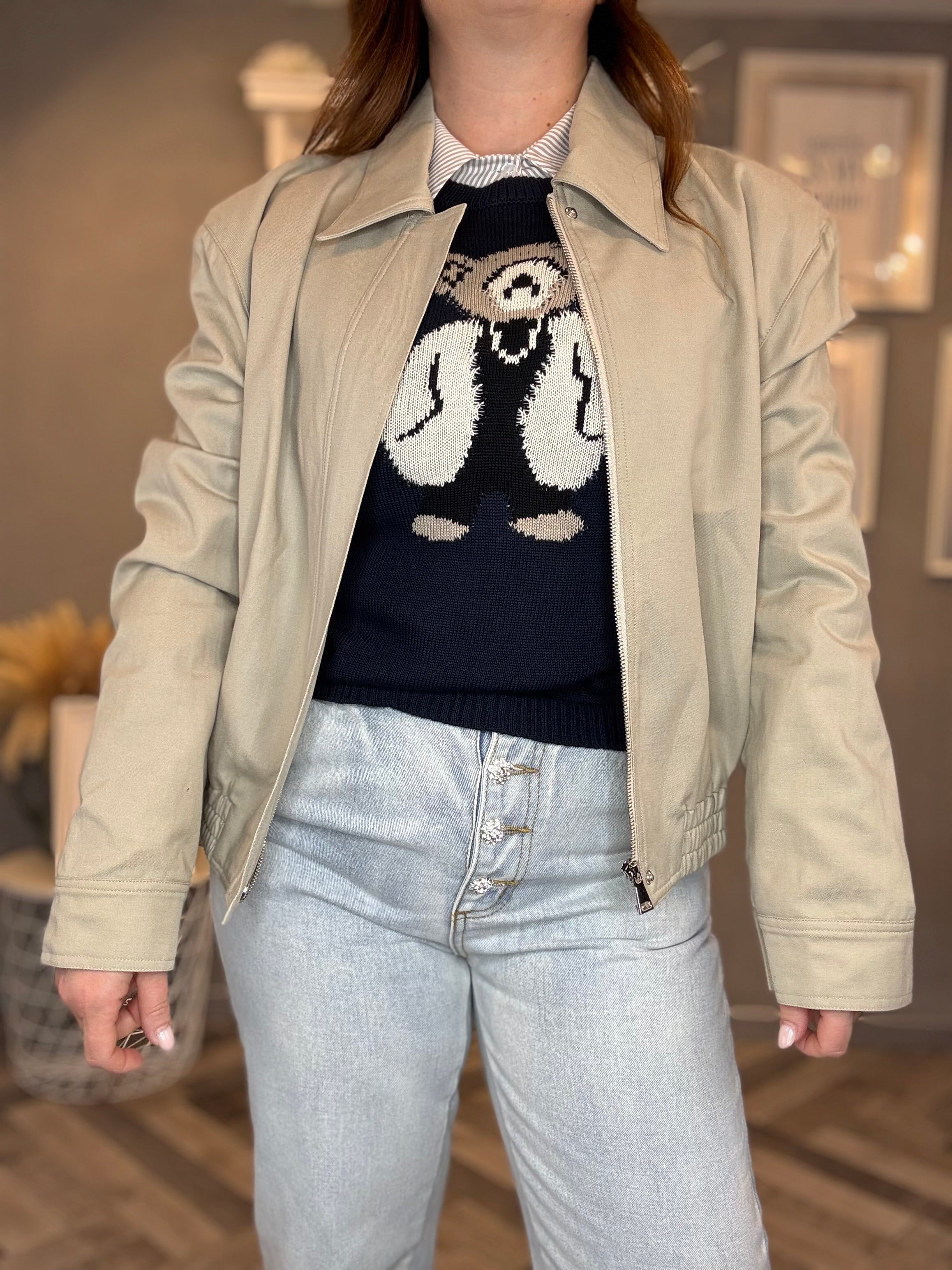 Lumina giubbino in tessuto