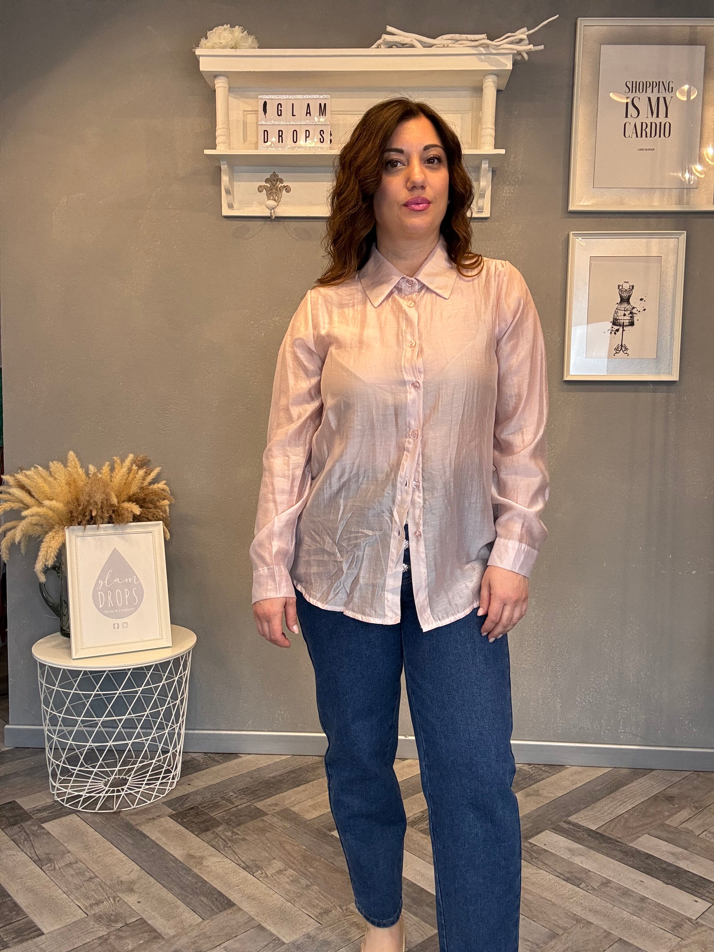 Camicia in tencel