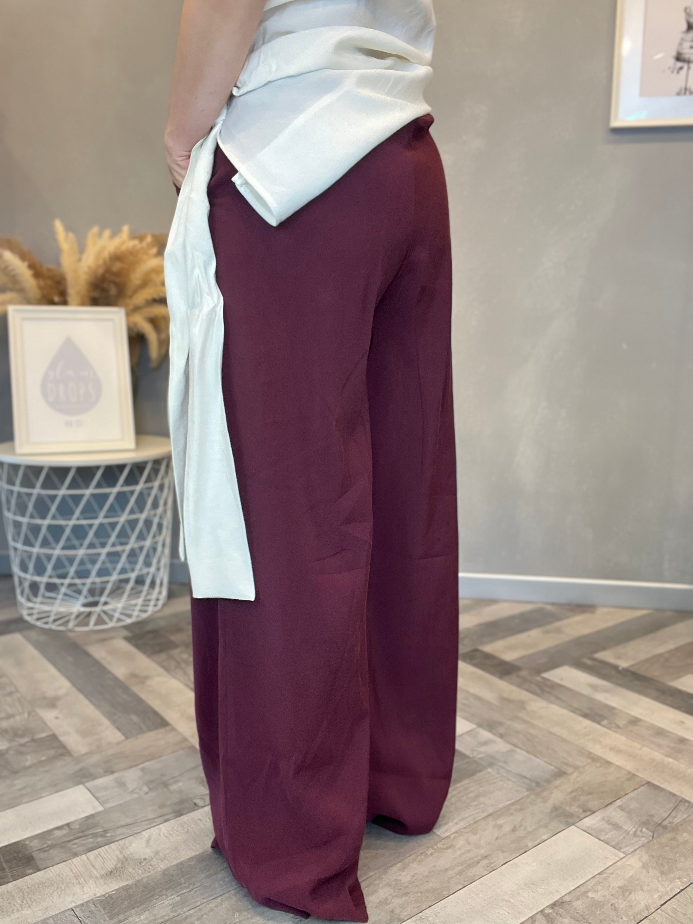 Pantalone Soho borgogna