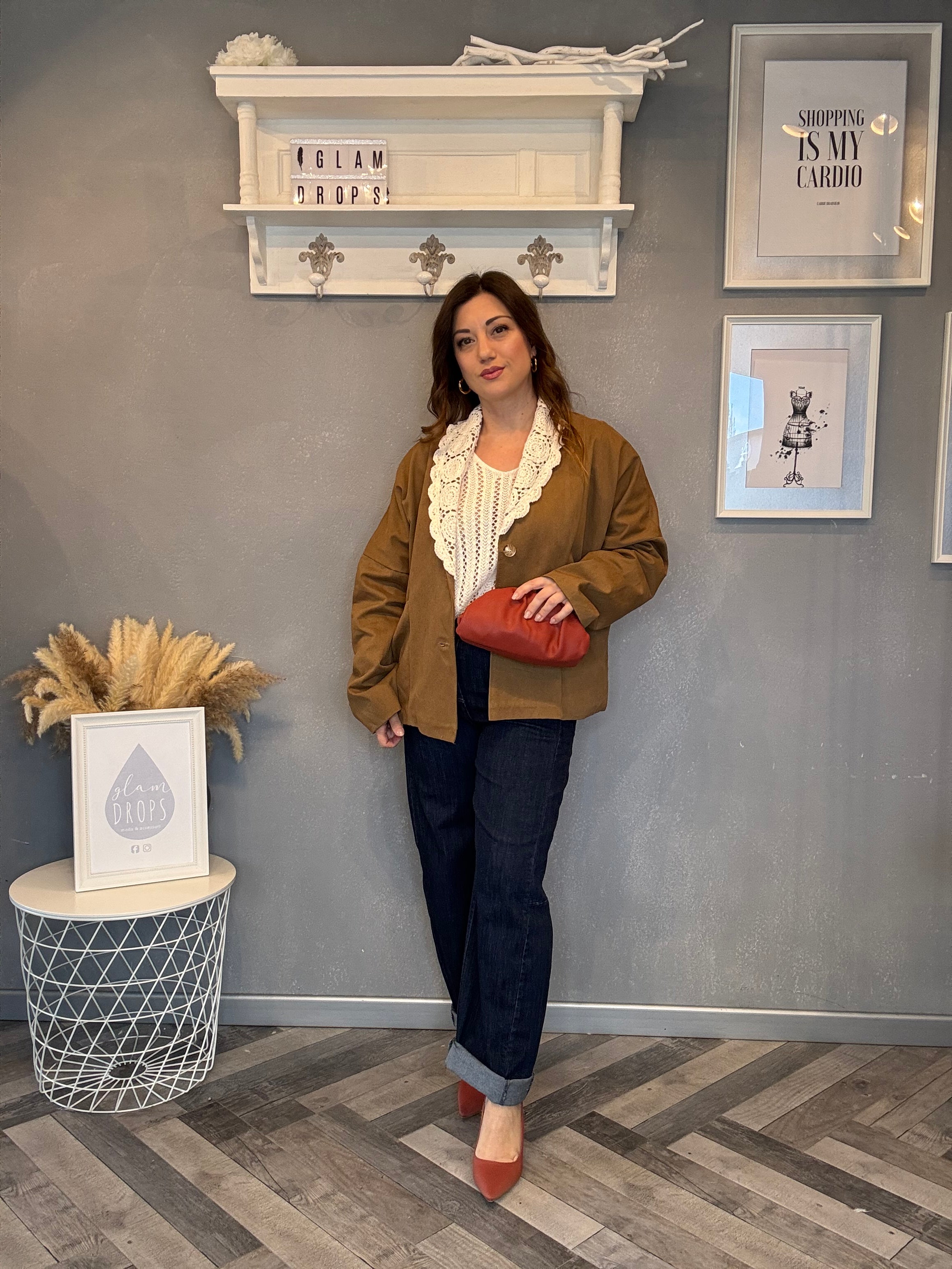 Jeans barrel soft denim