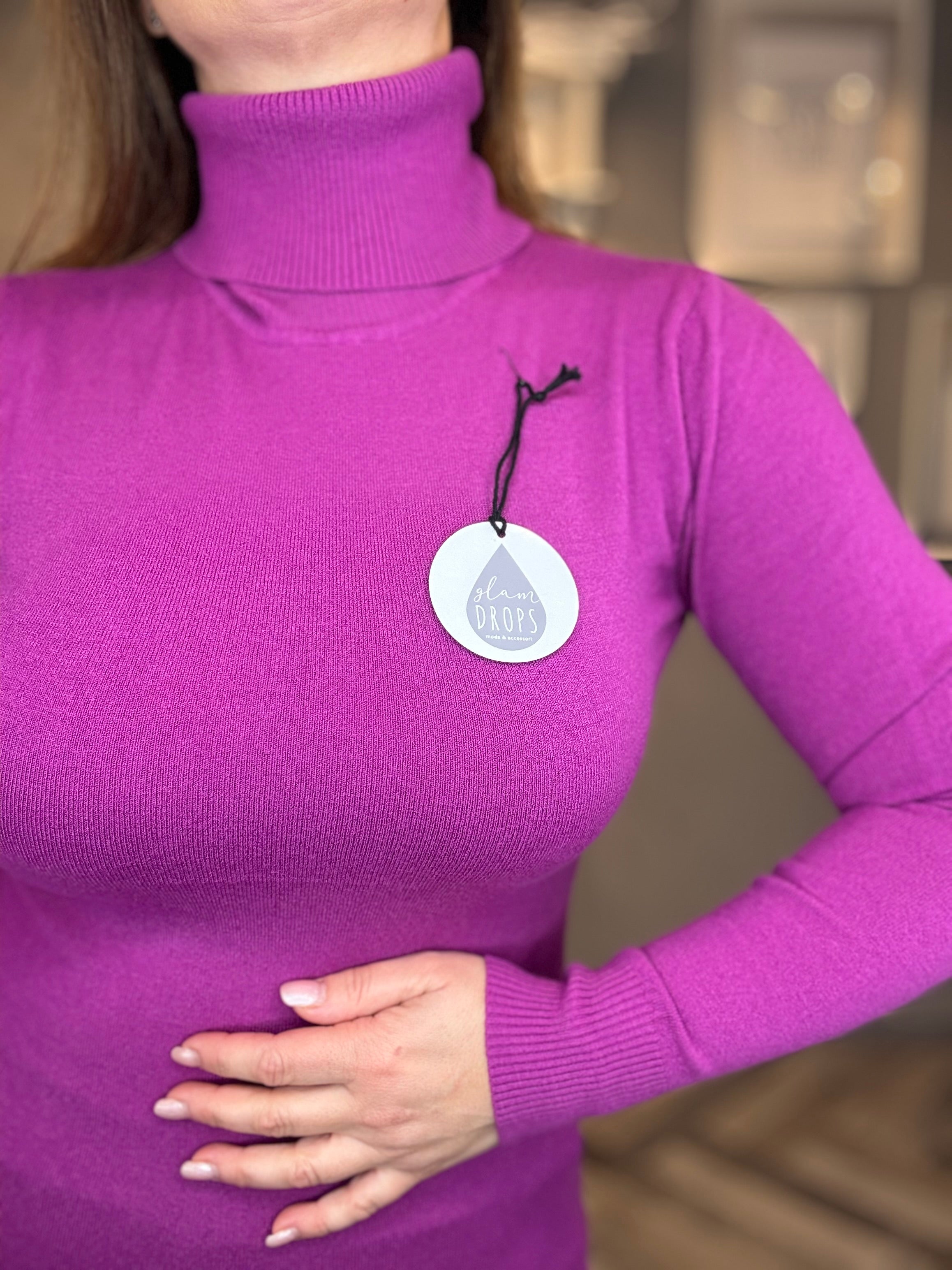 Lupetto basic ciclamino