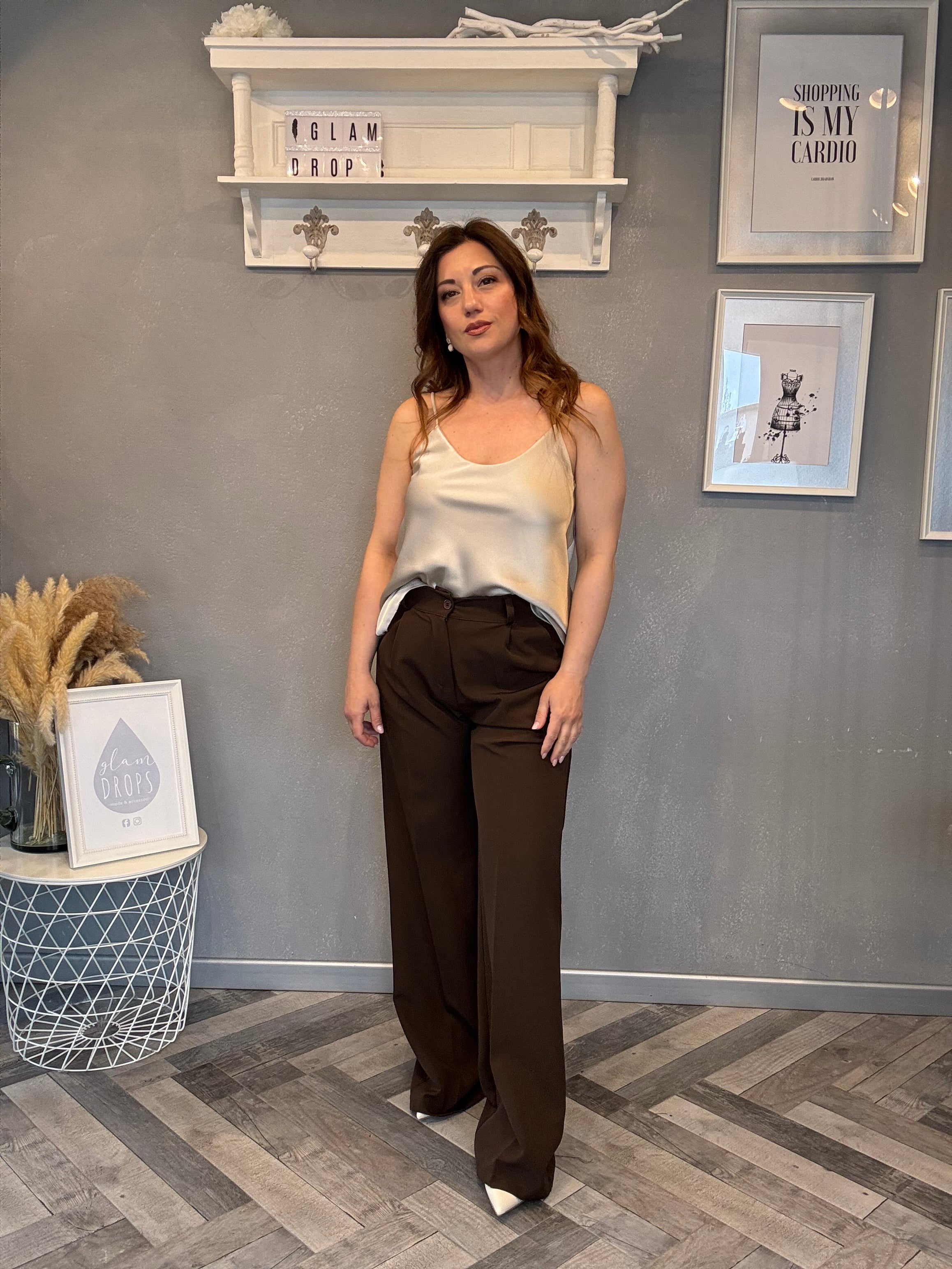Tailleur Elegance cioccolato
