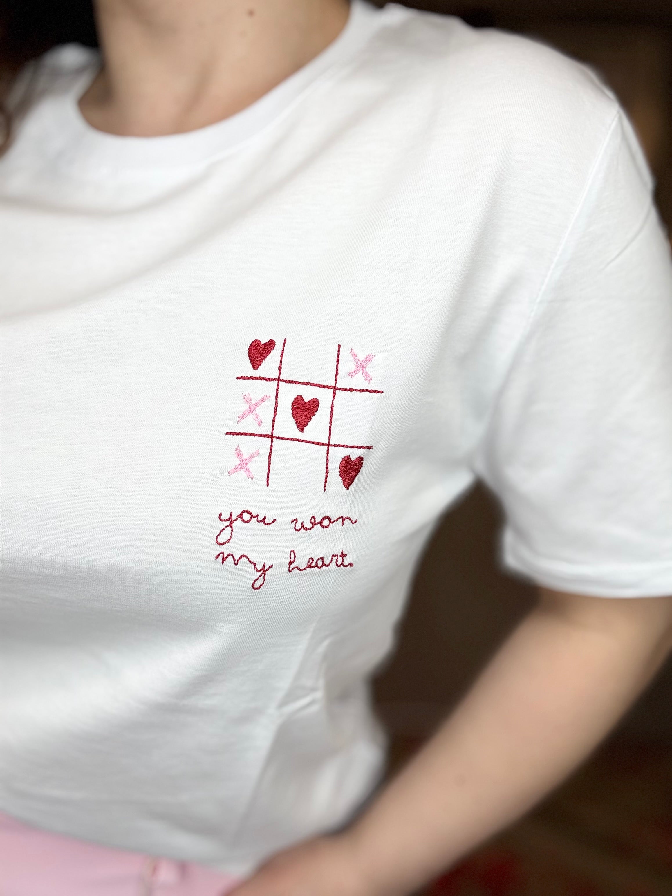 Lumina t-shirt San Valentino You Won My heart