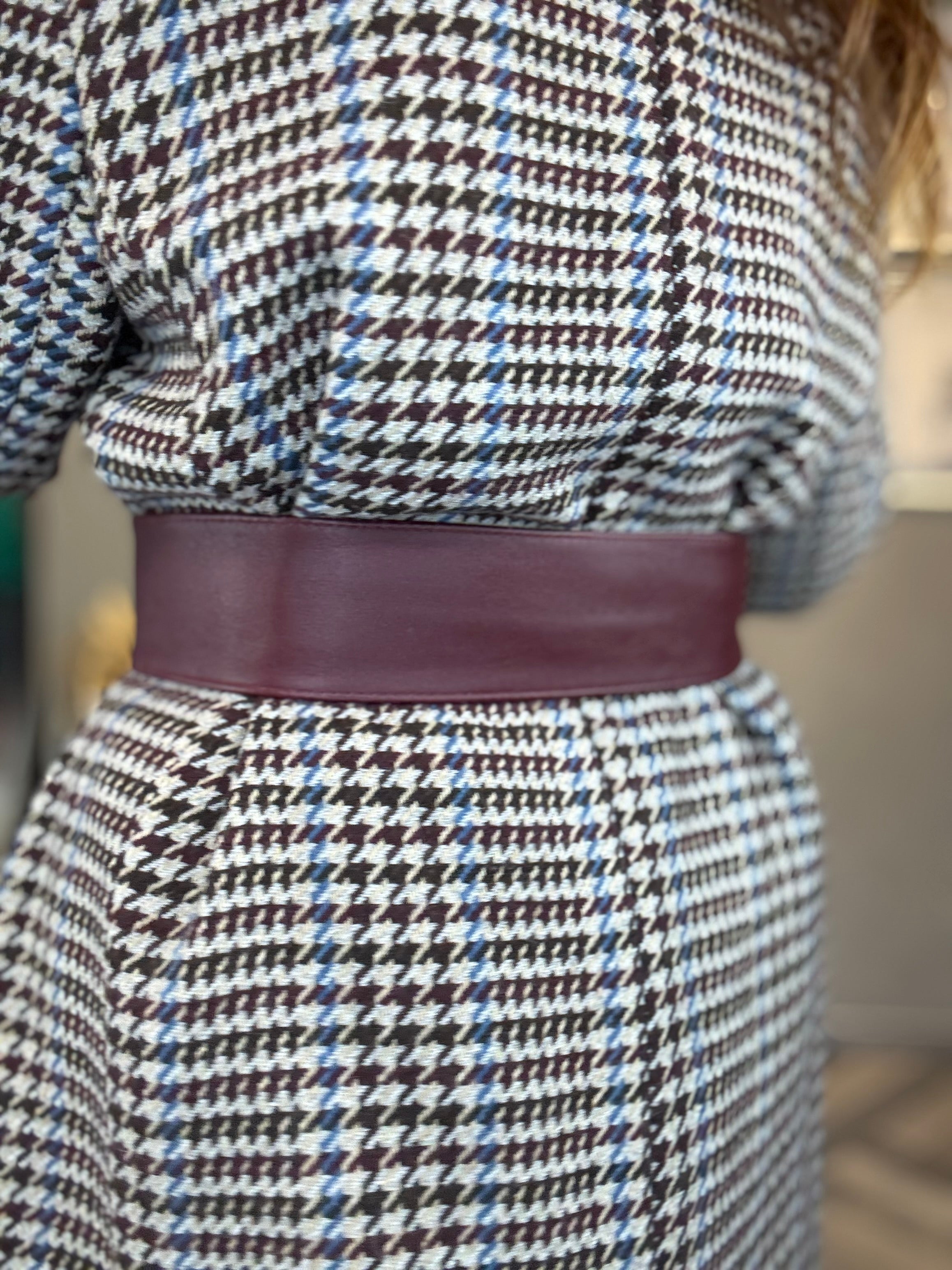 Cintura Cerchio Chic in vera pelle