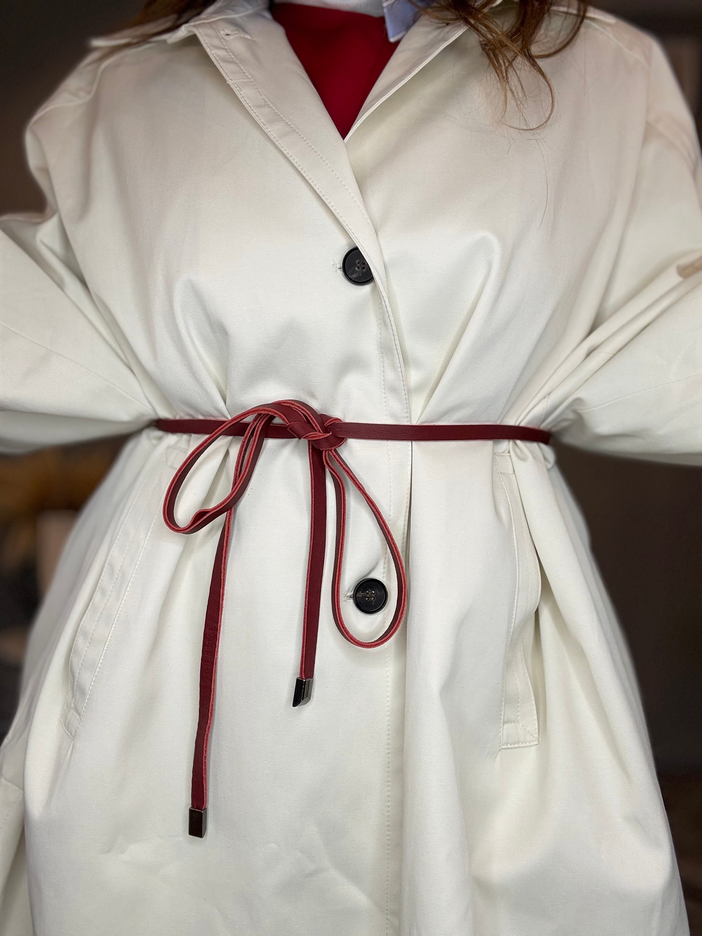 Cintura piccola in pelle