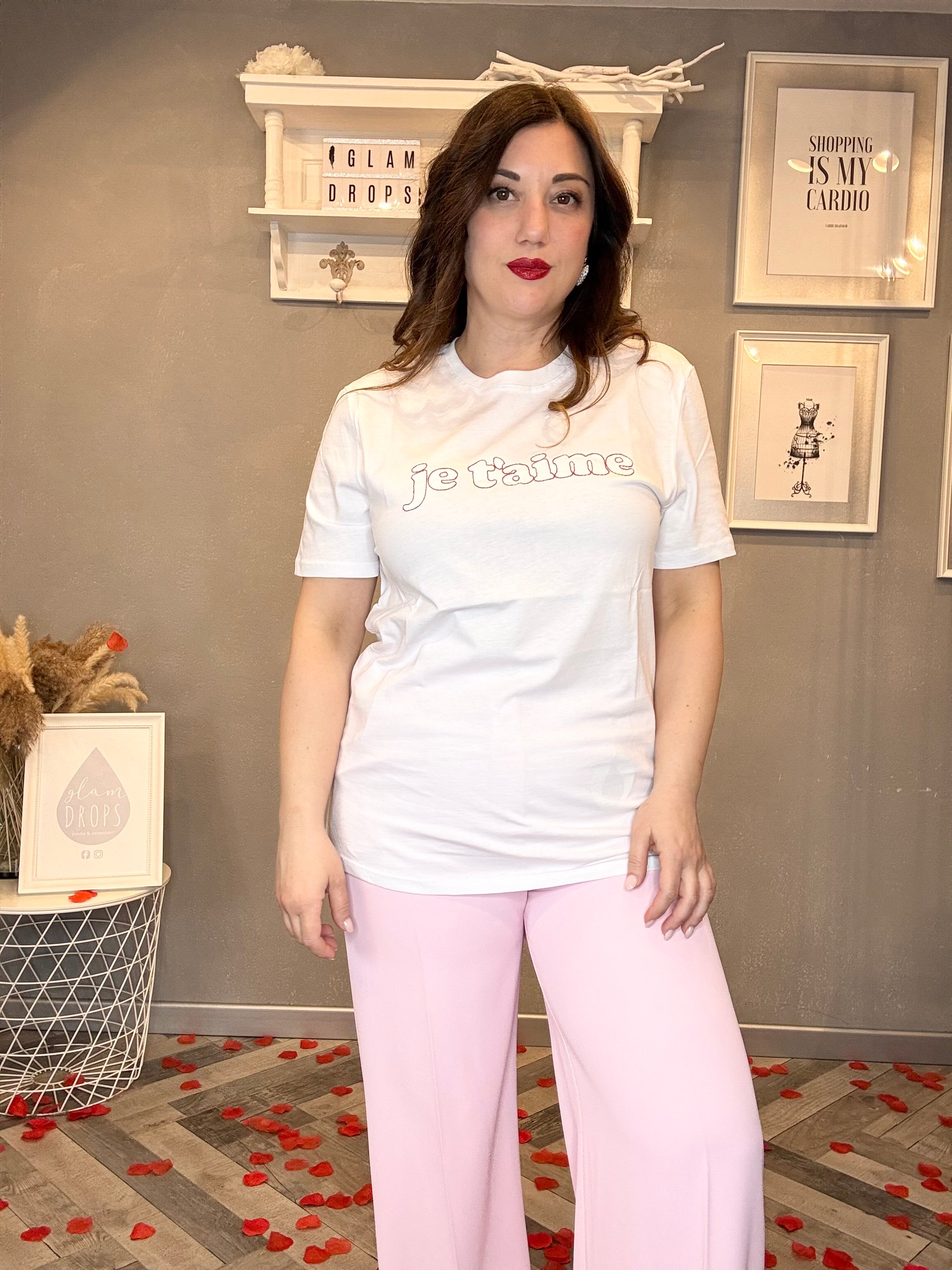 Lumina t-shirt San Valentino Je t’aime