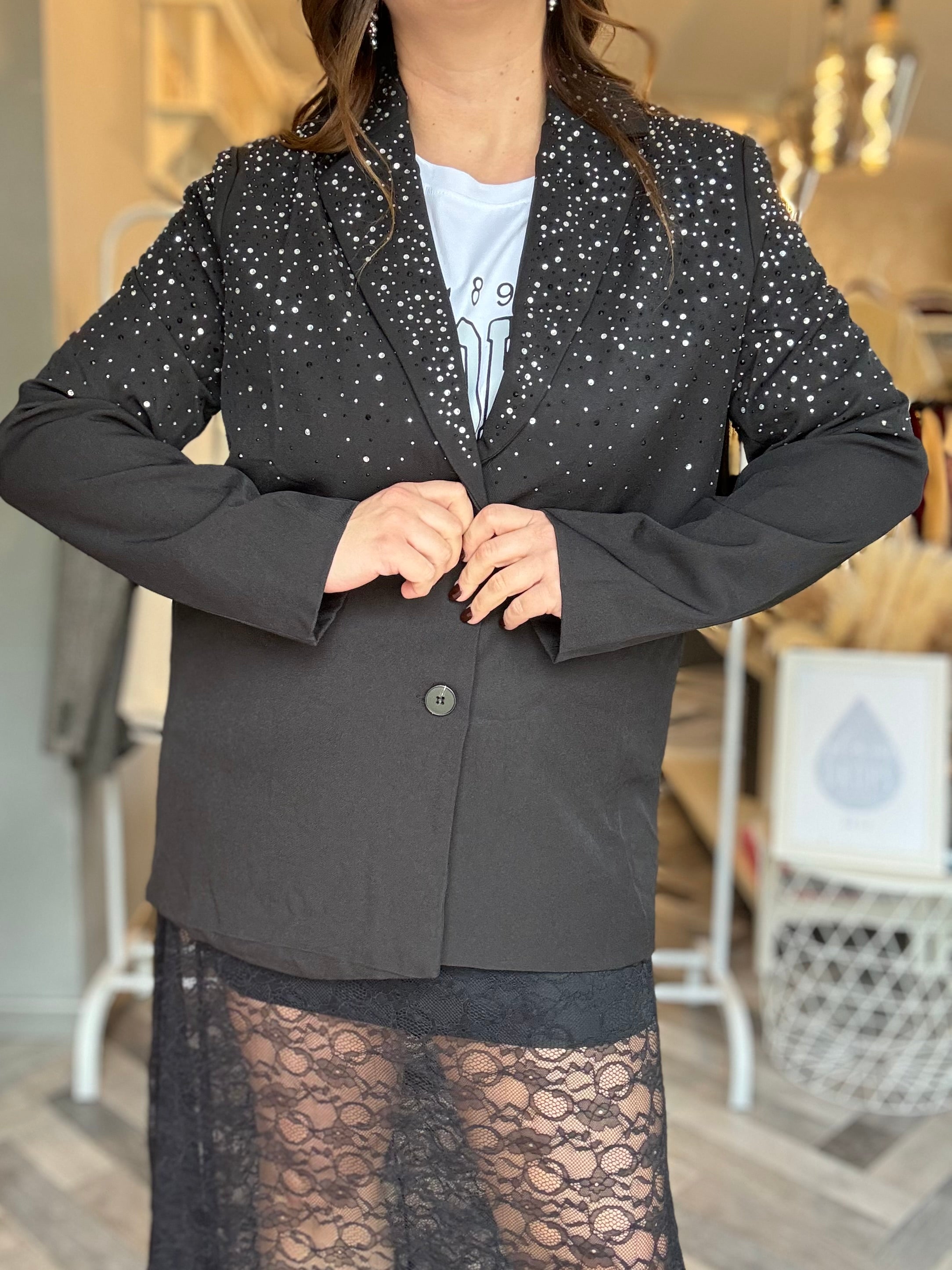 Blazer black Diamonds