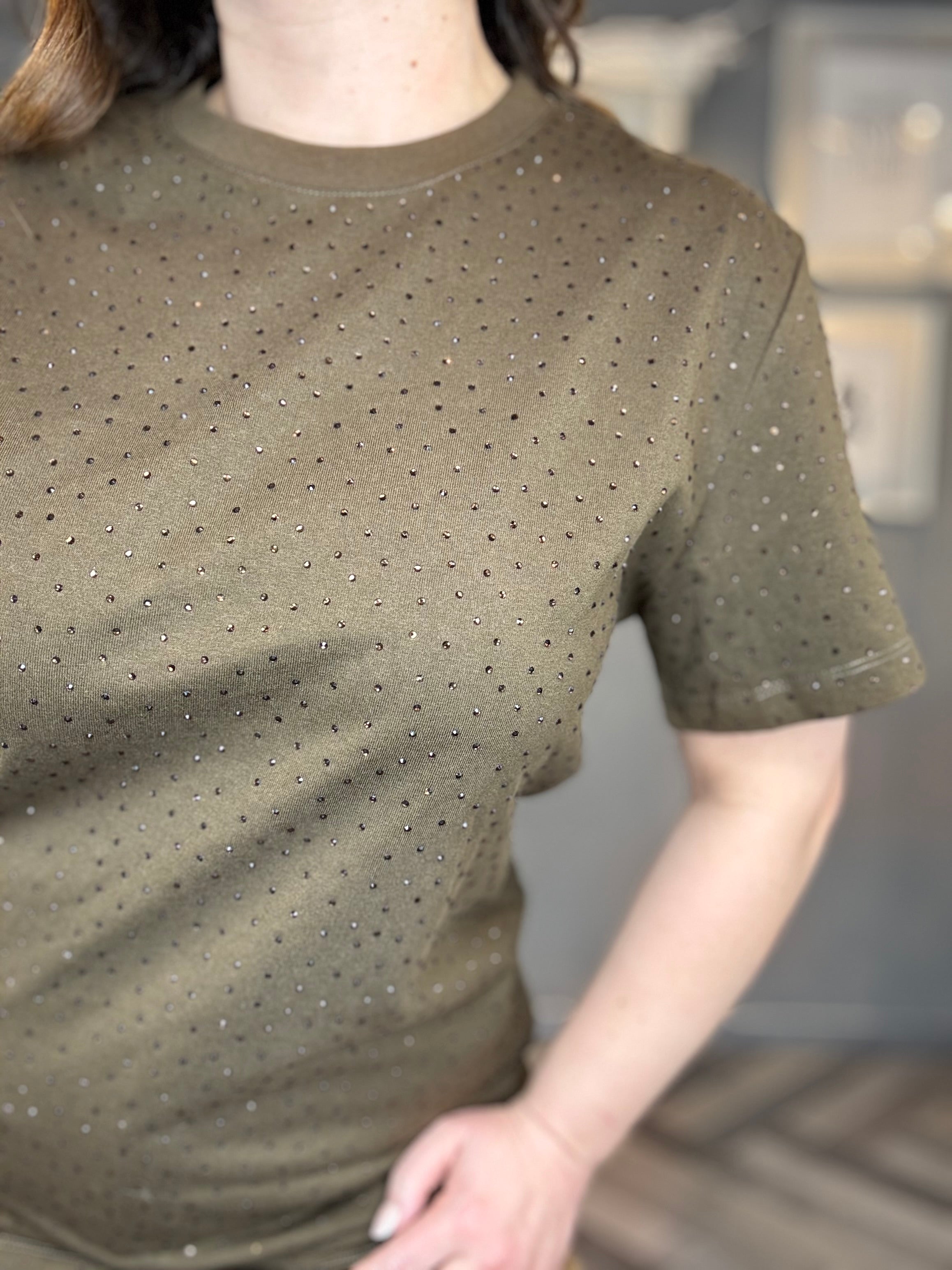 Lumina t-shirt strass