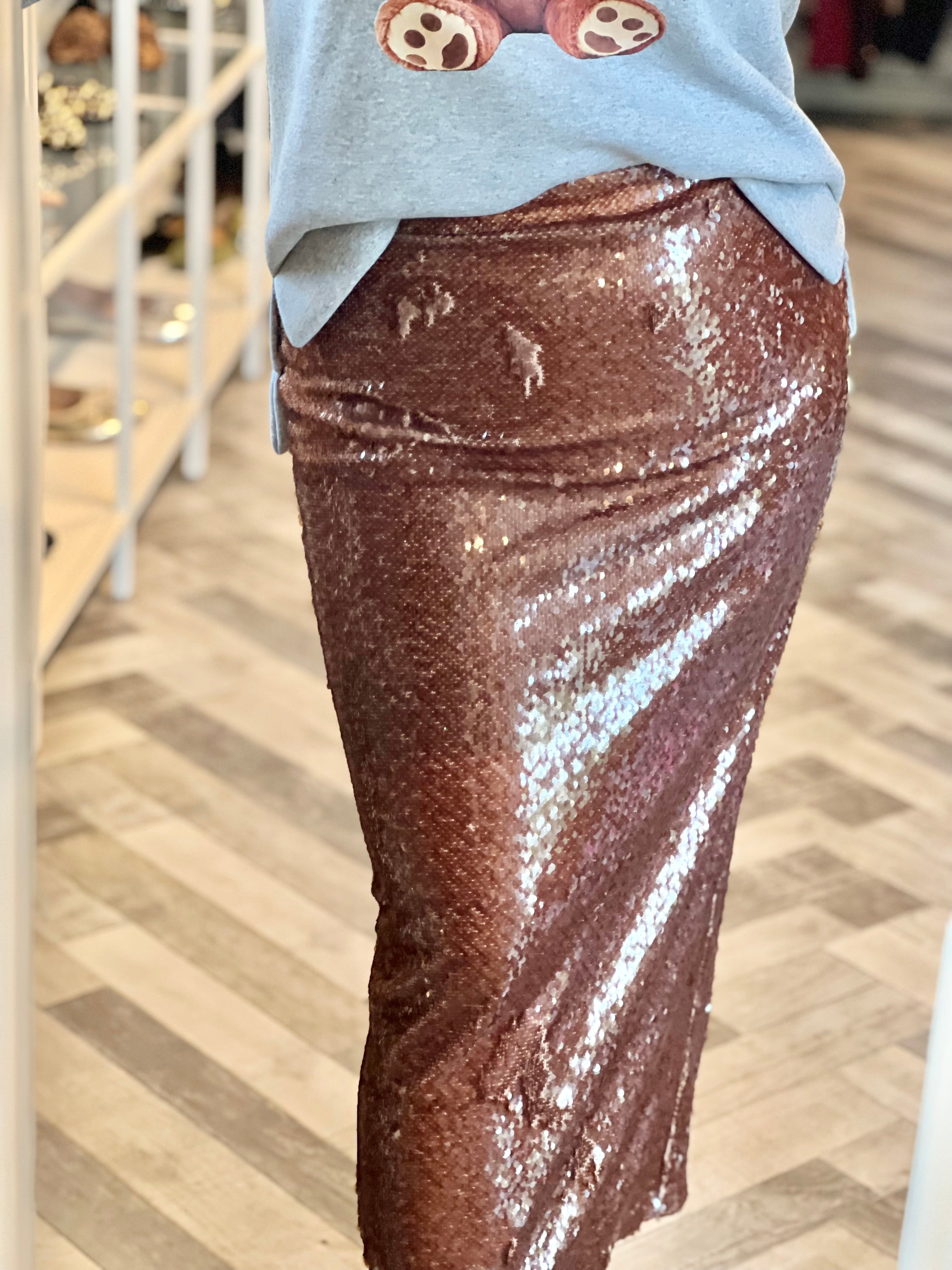 Lumina longuette paillettes