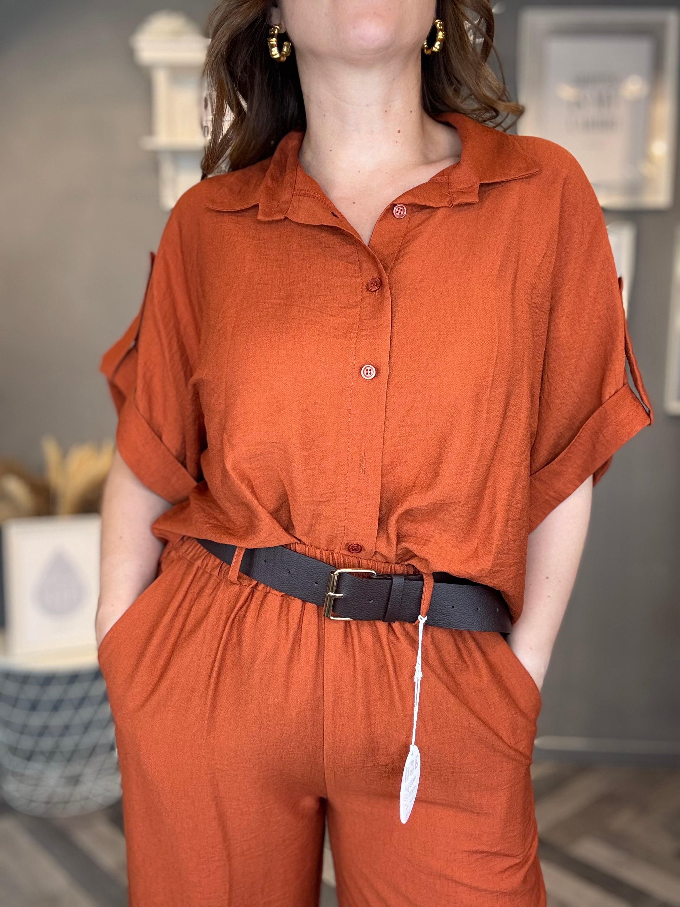 Camicia Nuance Ruggine