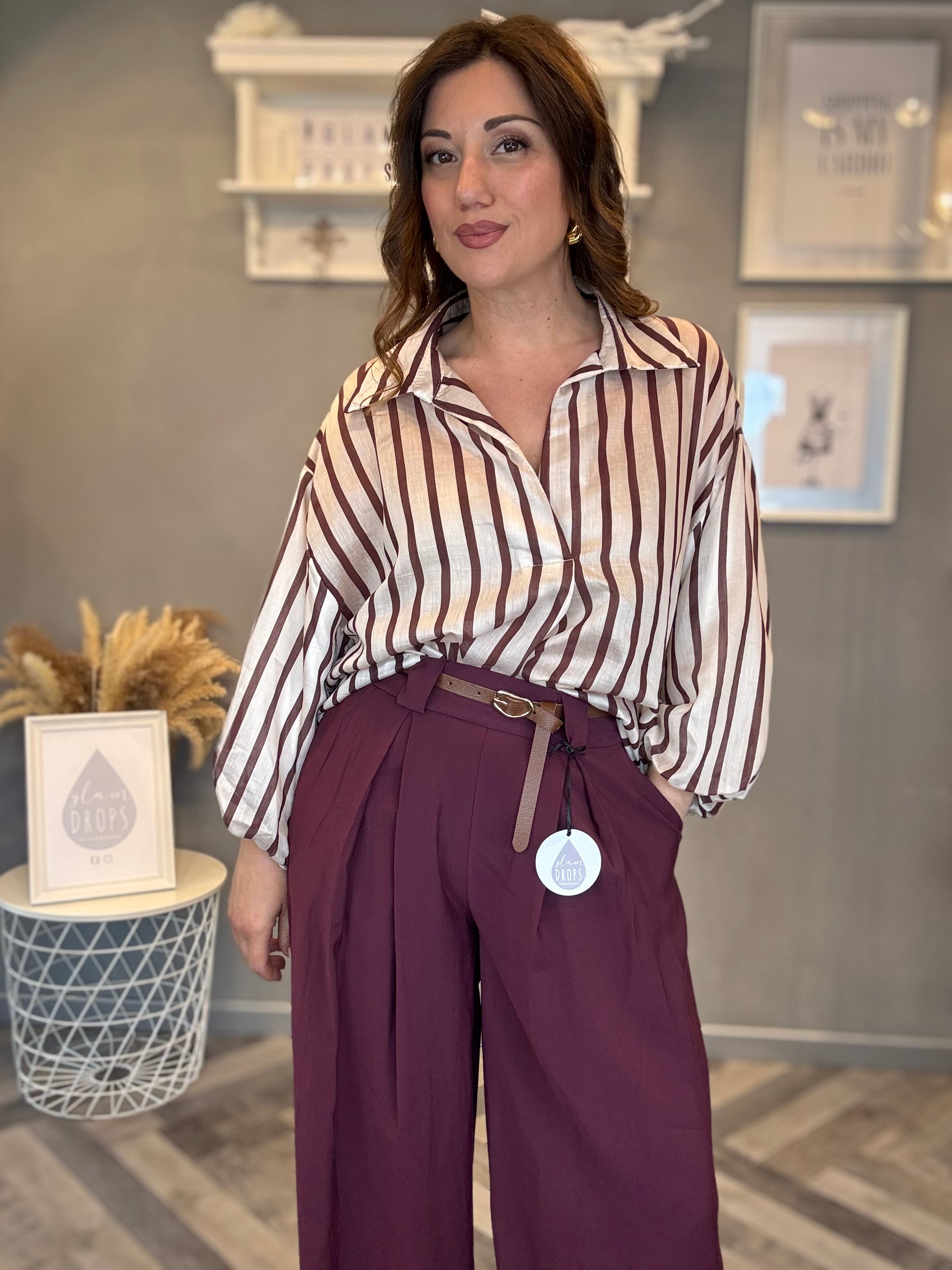 Blusa Riga Wine