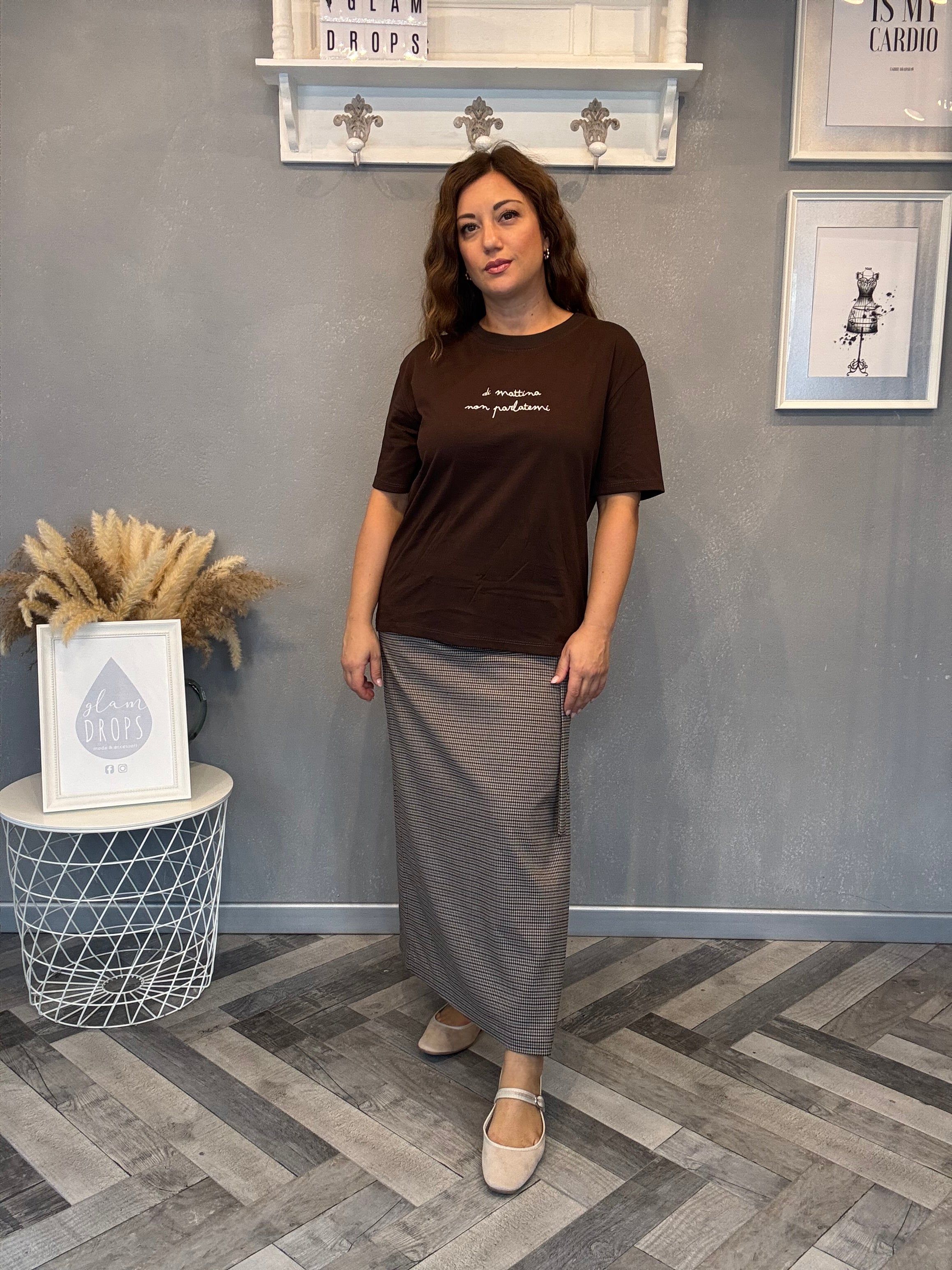 T-shirt di mattina non parlatemi