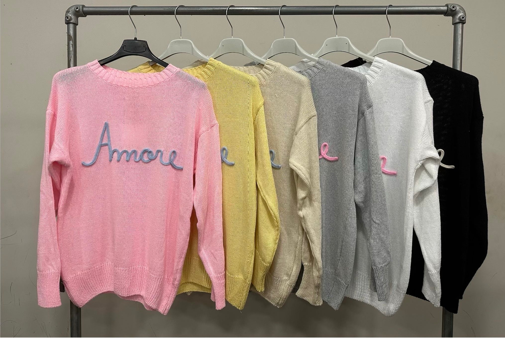 Maglioncino Amore giallo