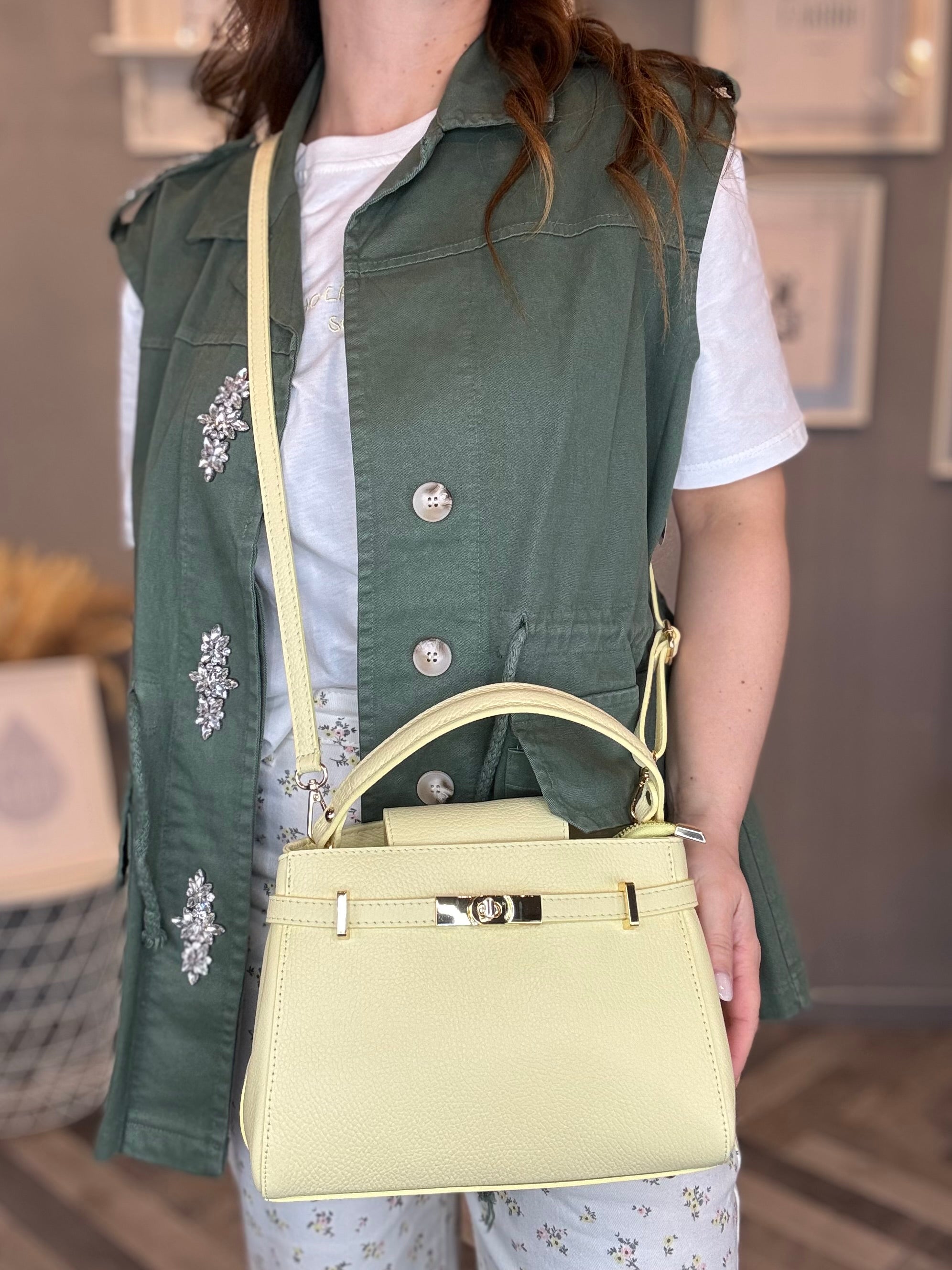 Borsa Grace in vera pelle