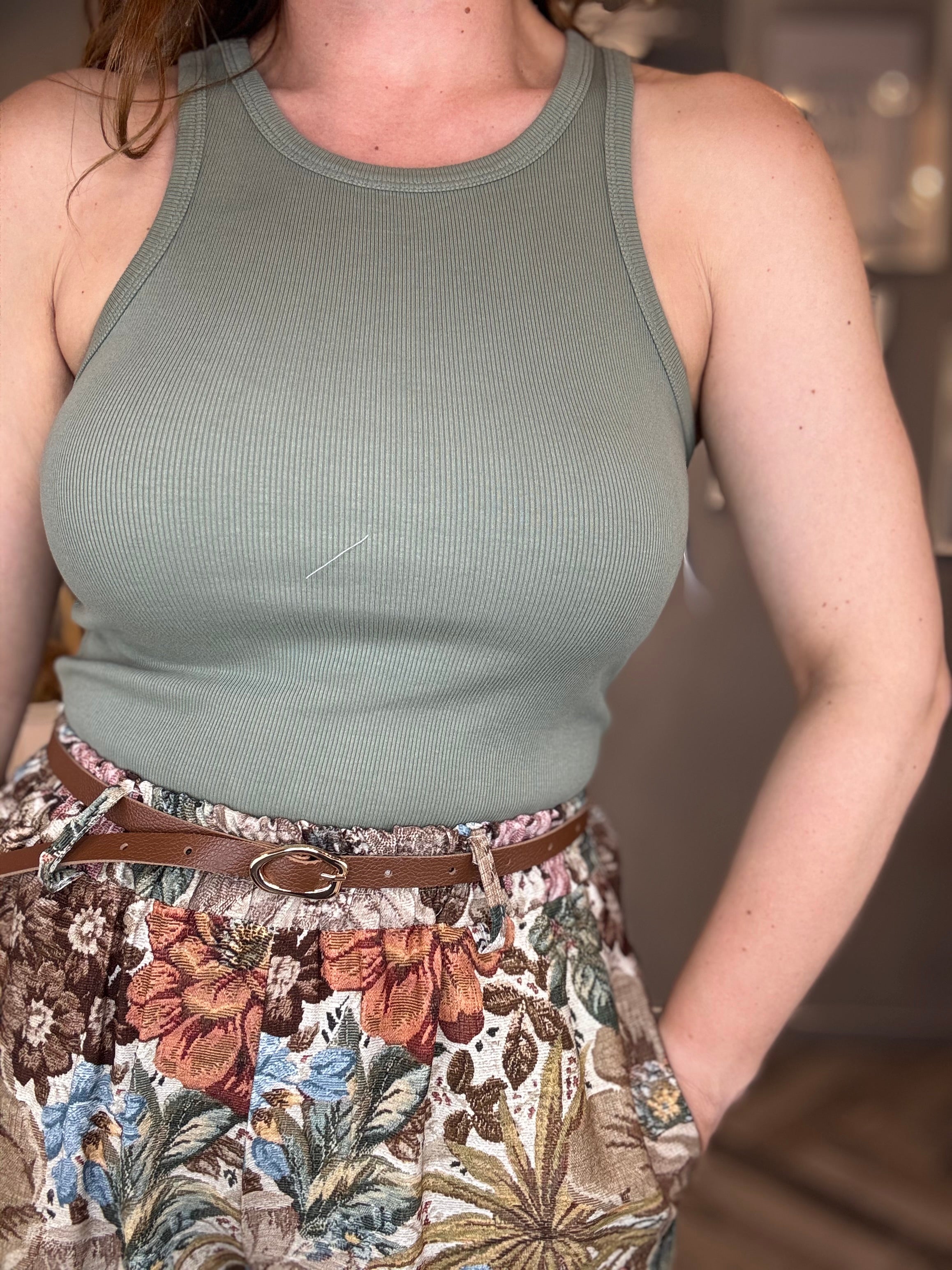 Coordinato Floreale Boho beige