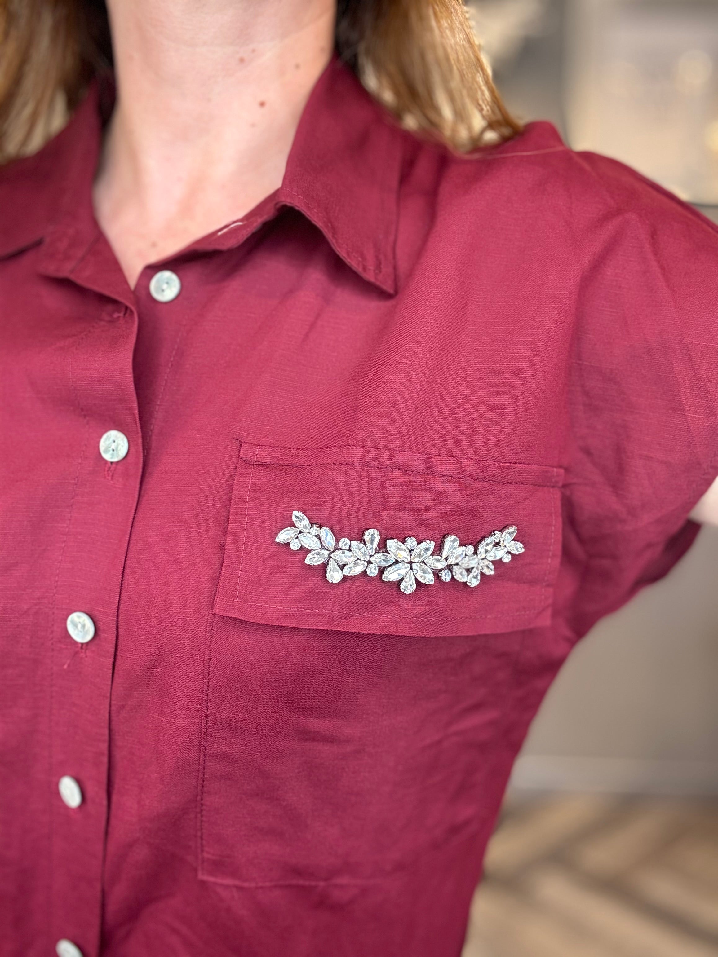 Coordinato Diamond Bordeaux