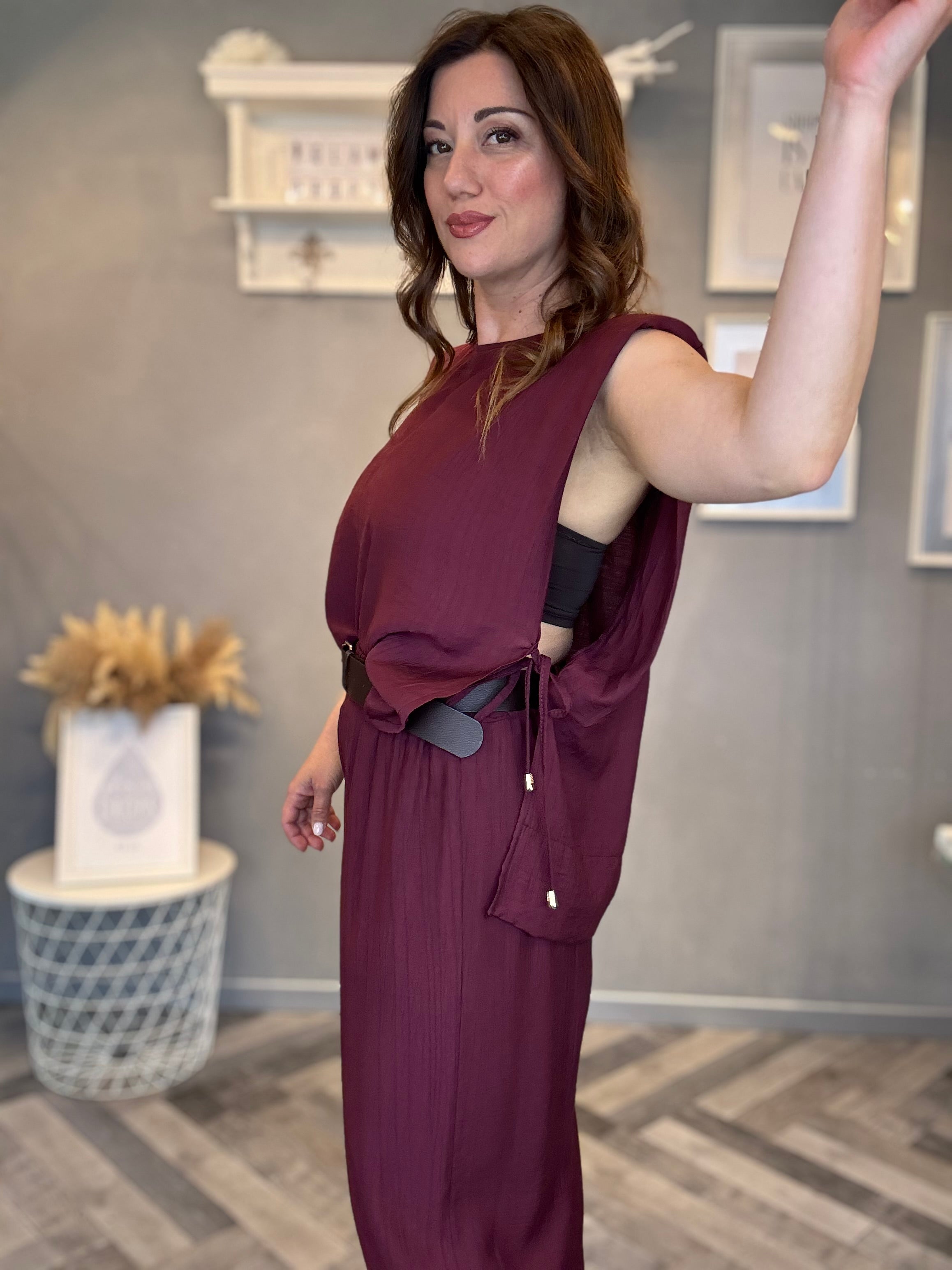 Coordinato Soft Essential Borgogna