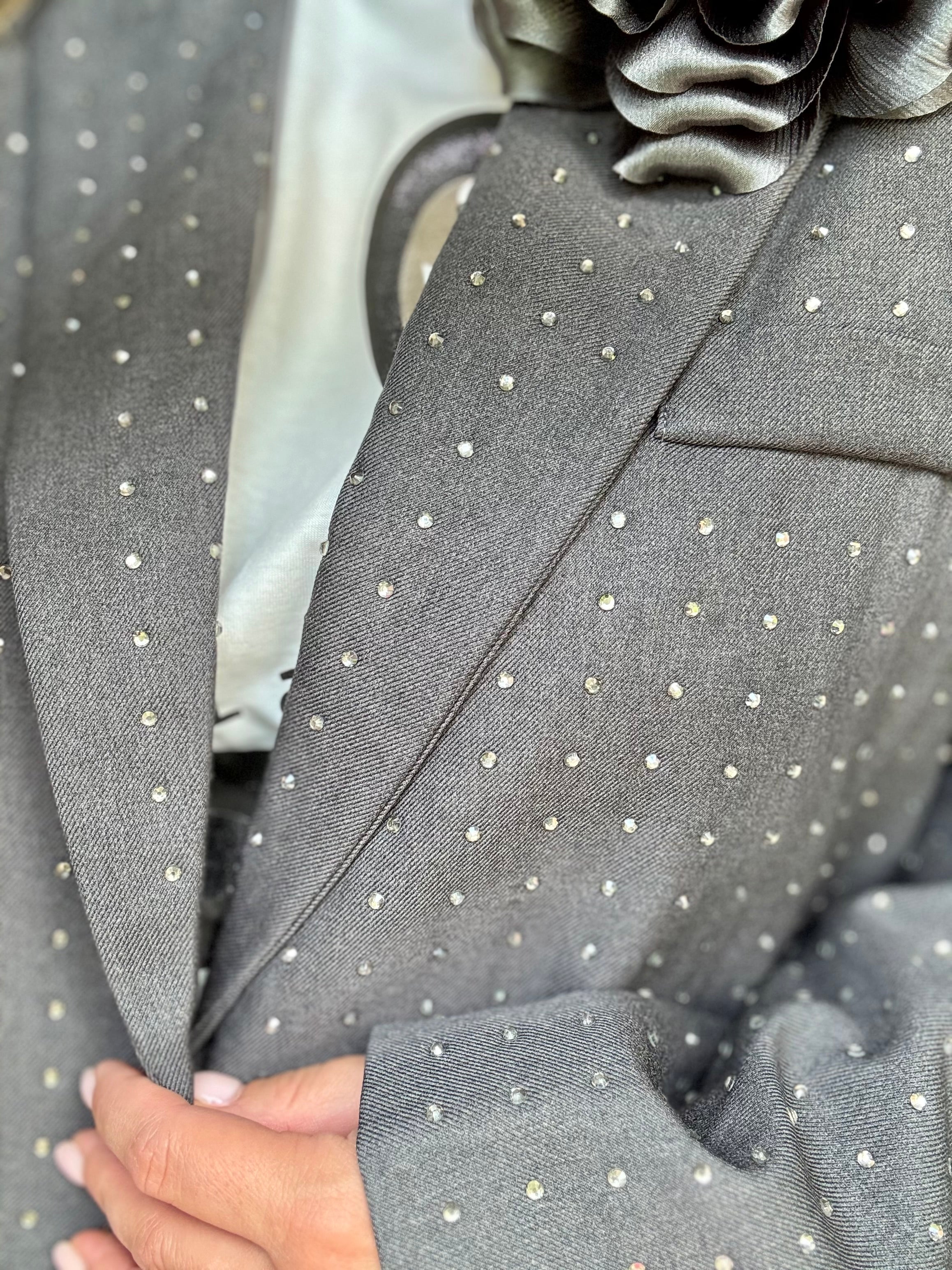Blazer grey Diamonds