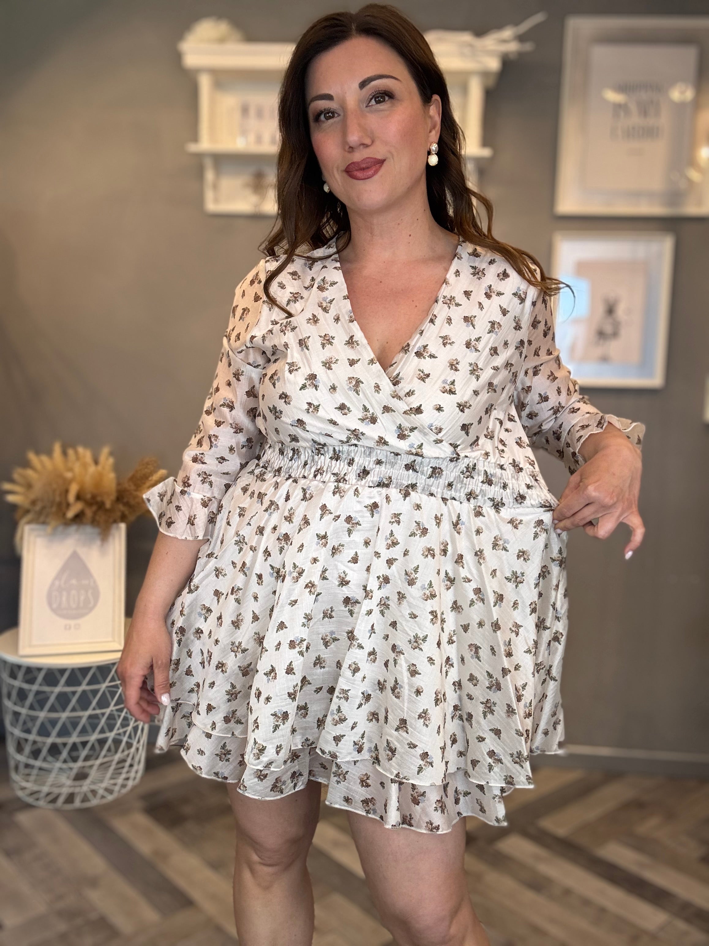 Abito Floreale Romantic Chic