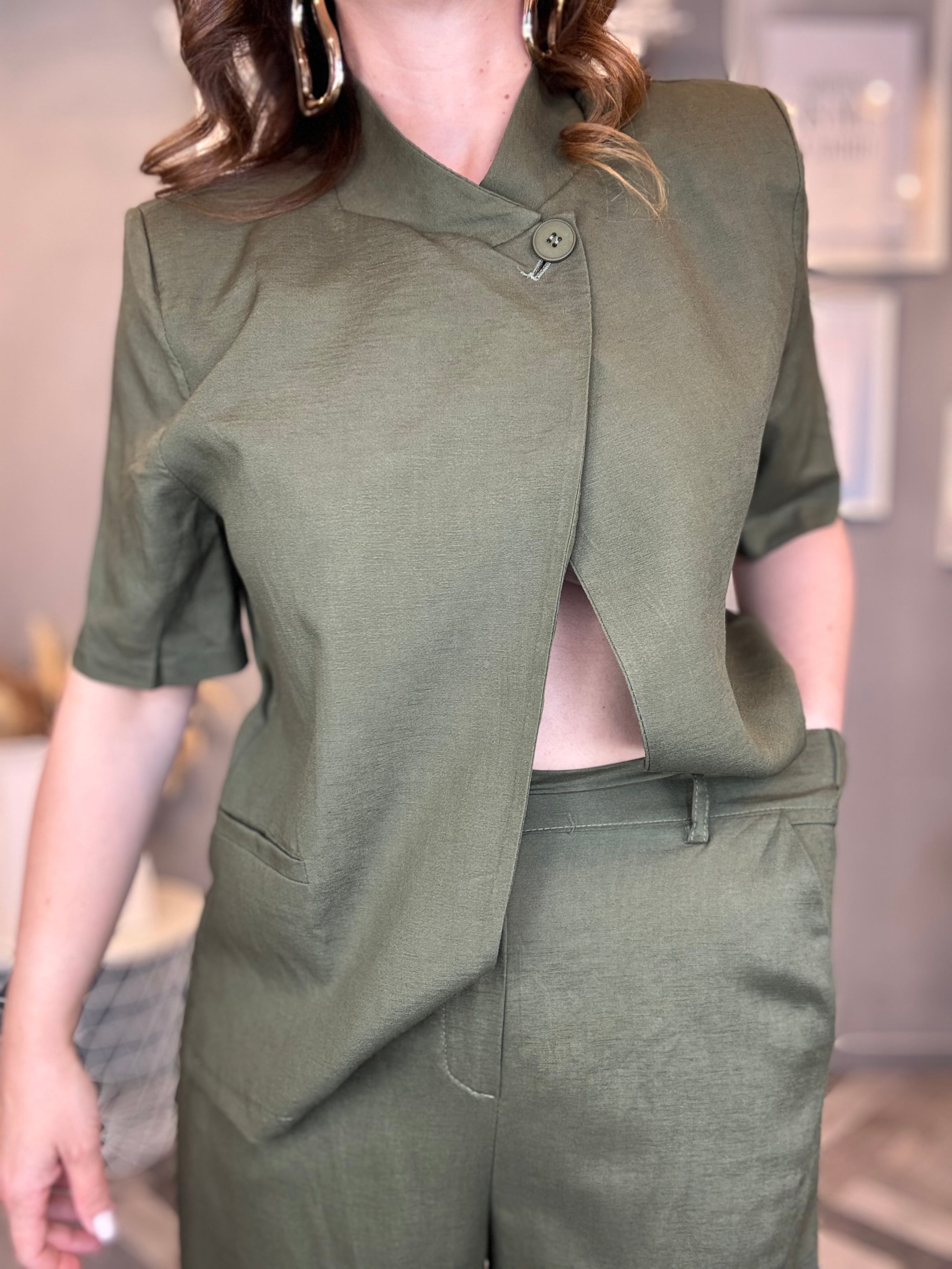 Set Icona verde militare