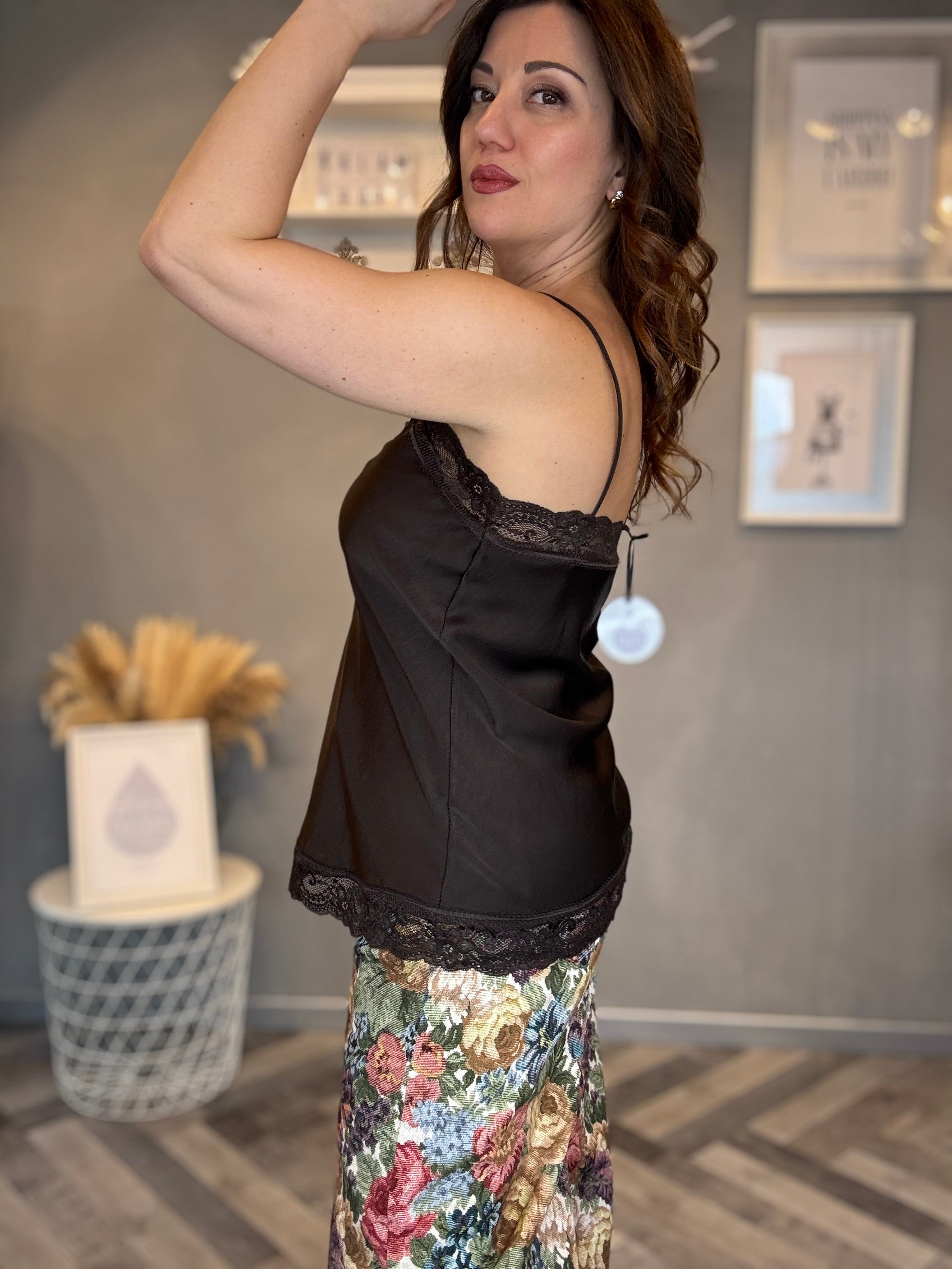 Top Velvet lace moro