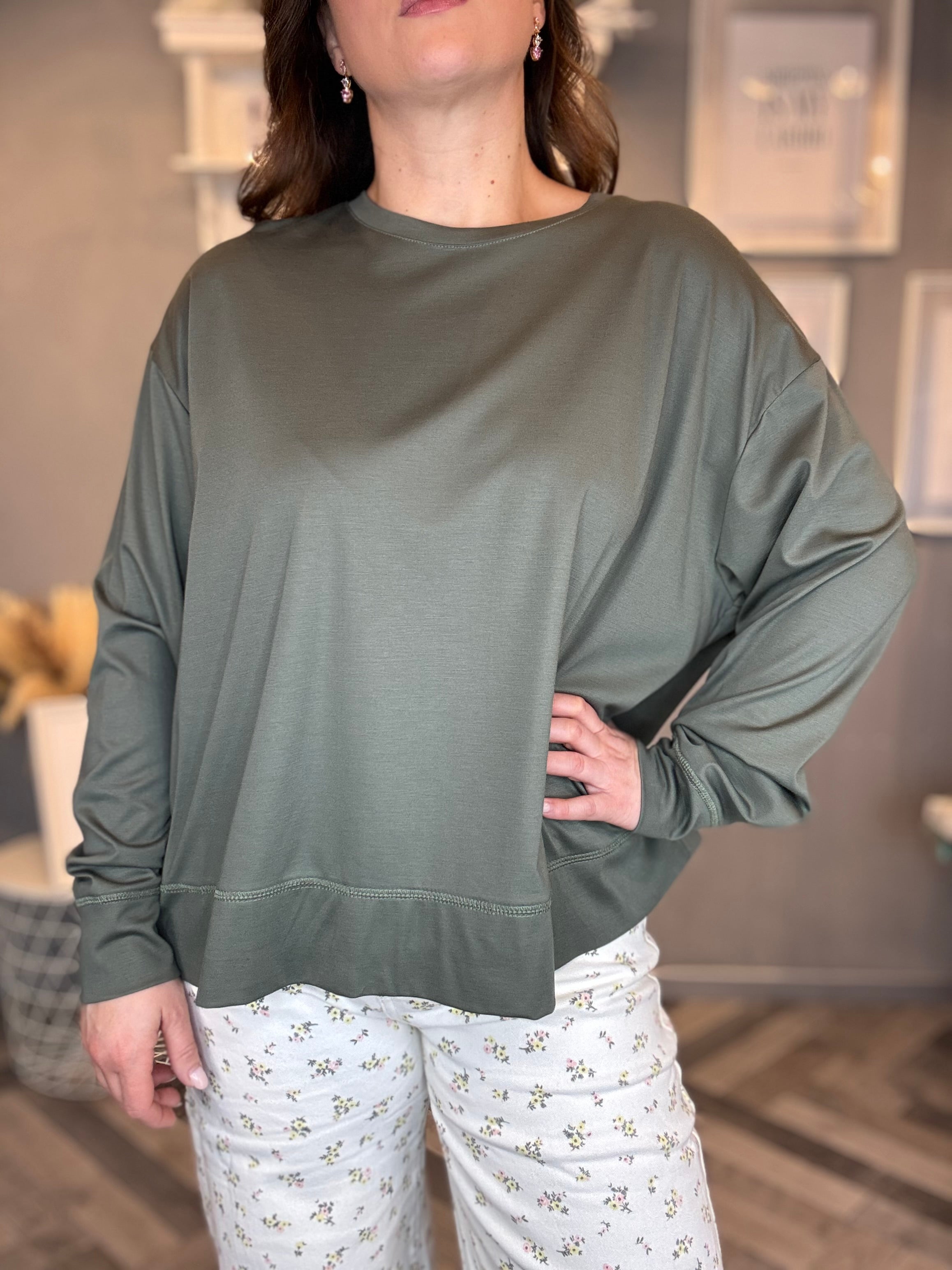Lumina maglia over morbida