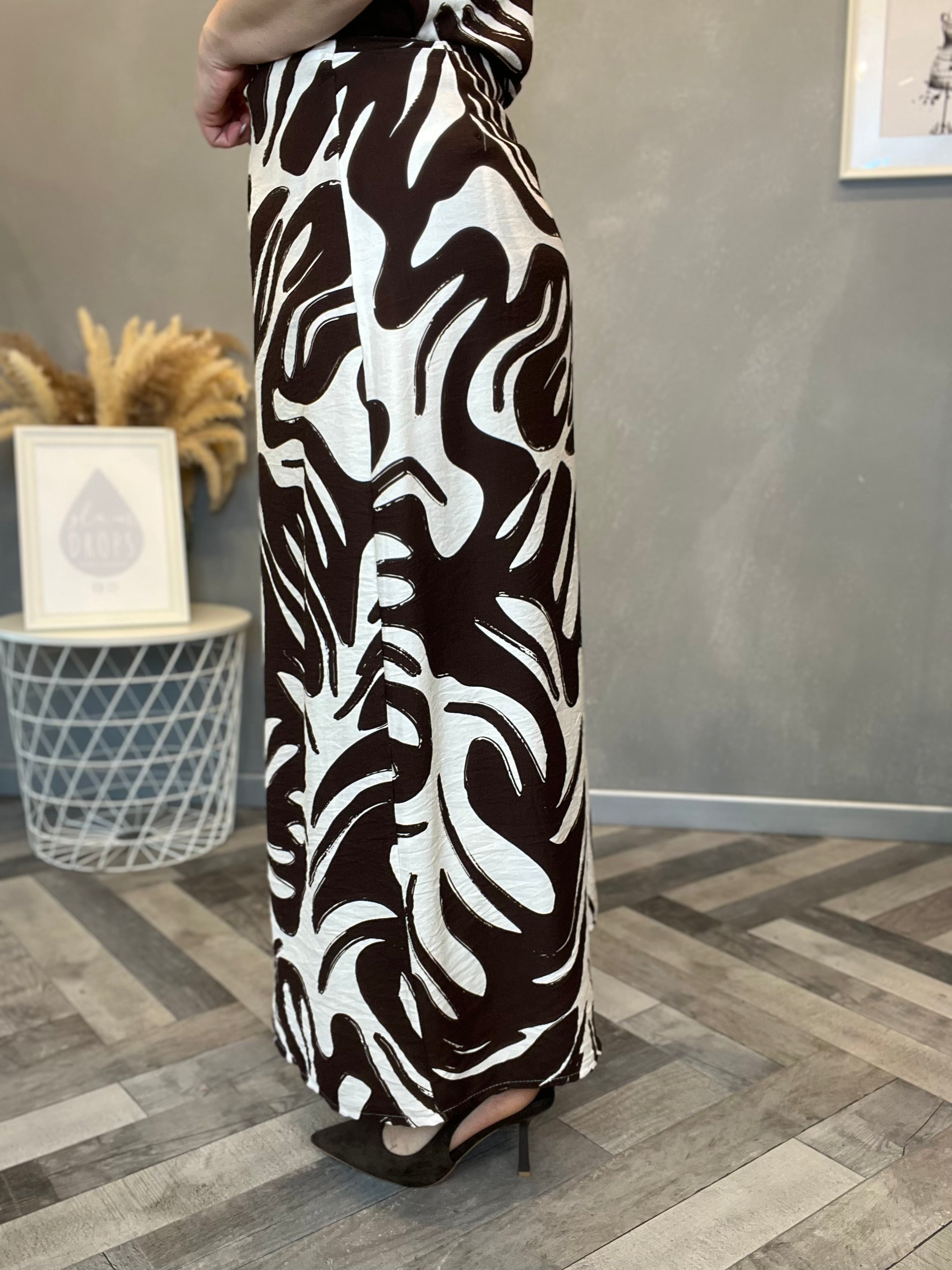 Coordinato Tropical chic moro