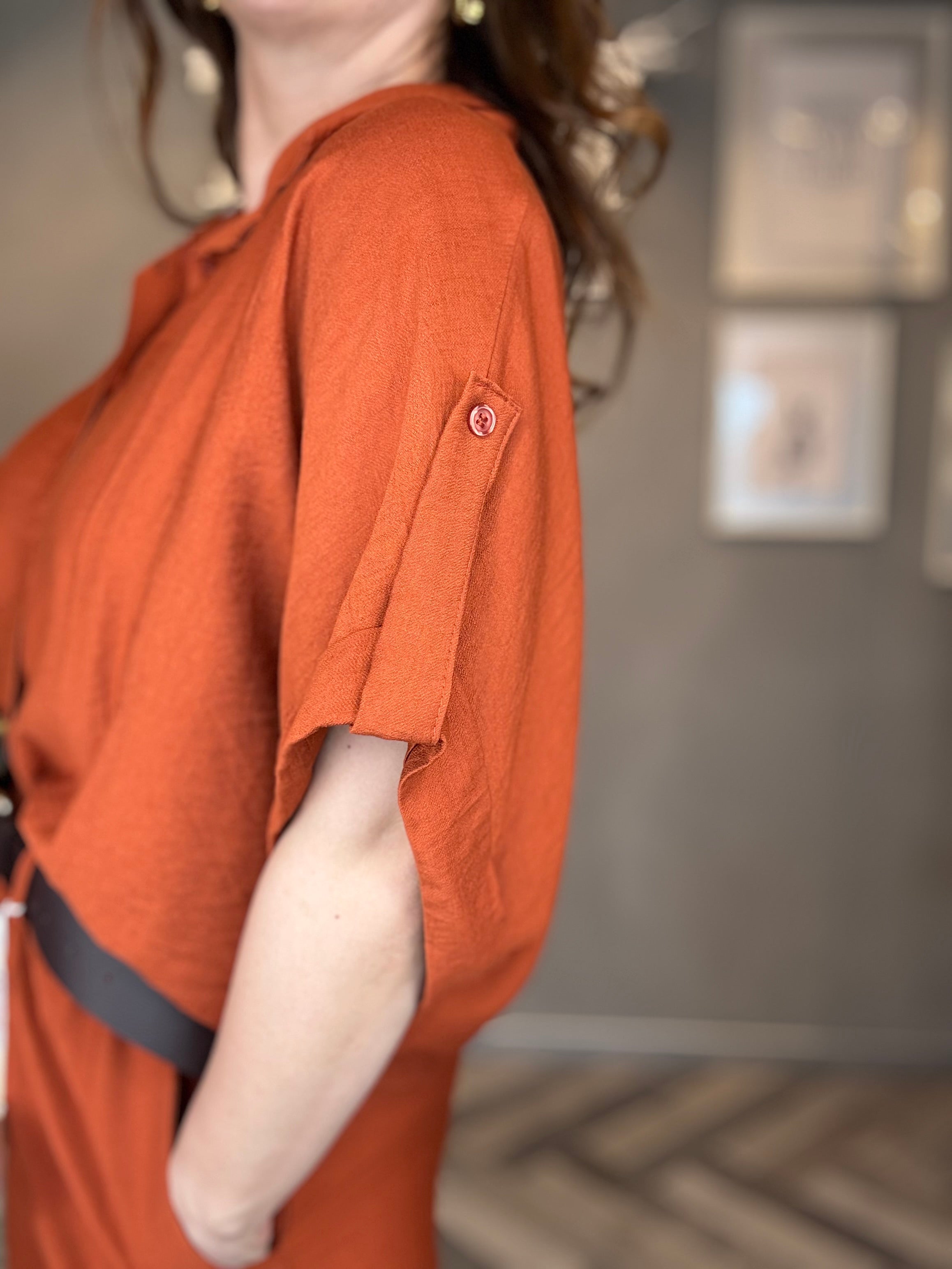 Camicia Nuance Ruggine