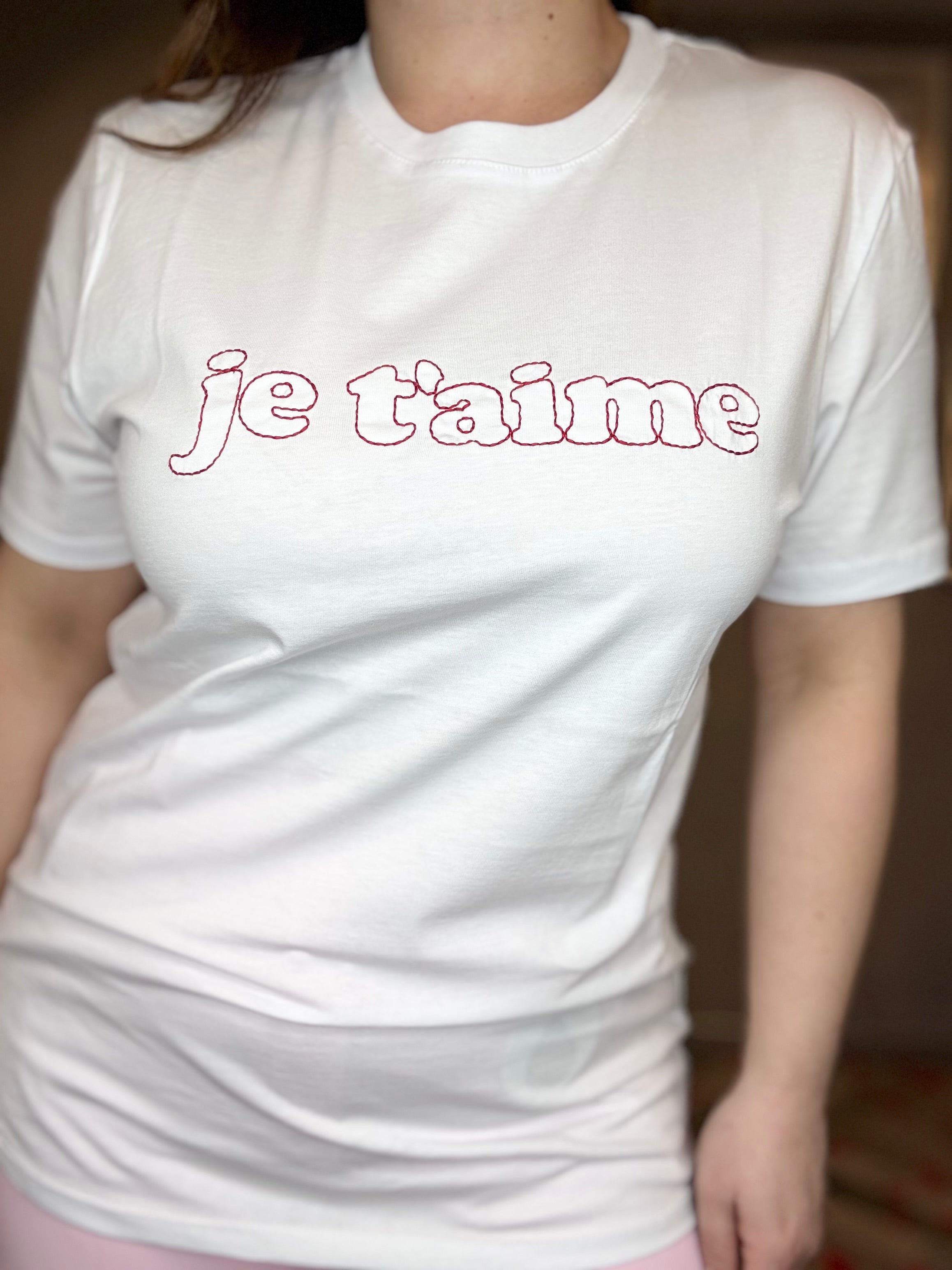 Lumina t-shirt San Valentino Je t’aime