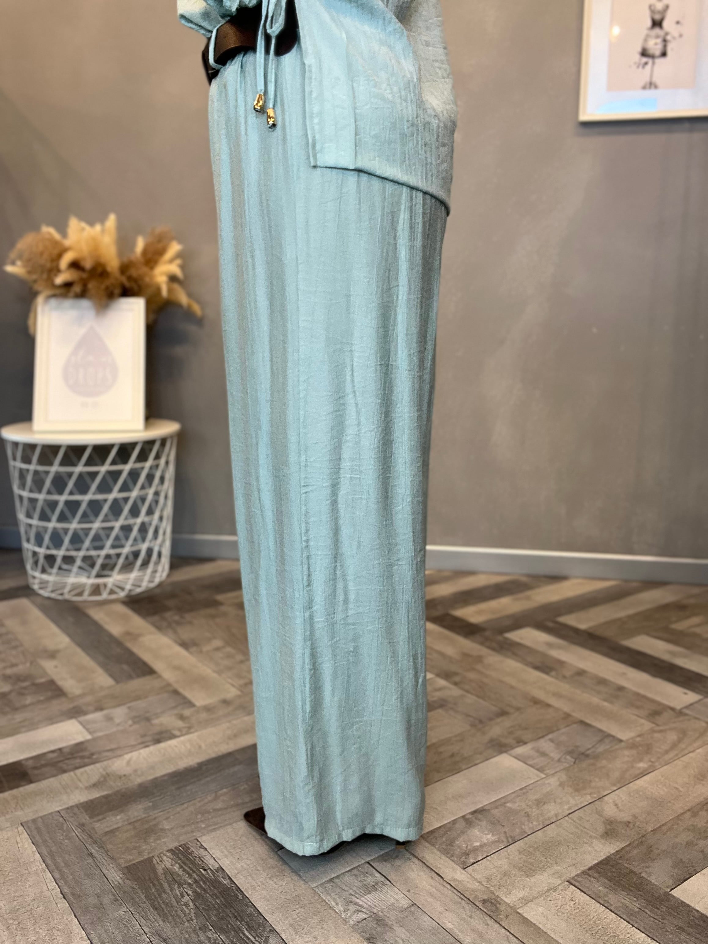 Coordinato Soft Essential Verde acqua