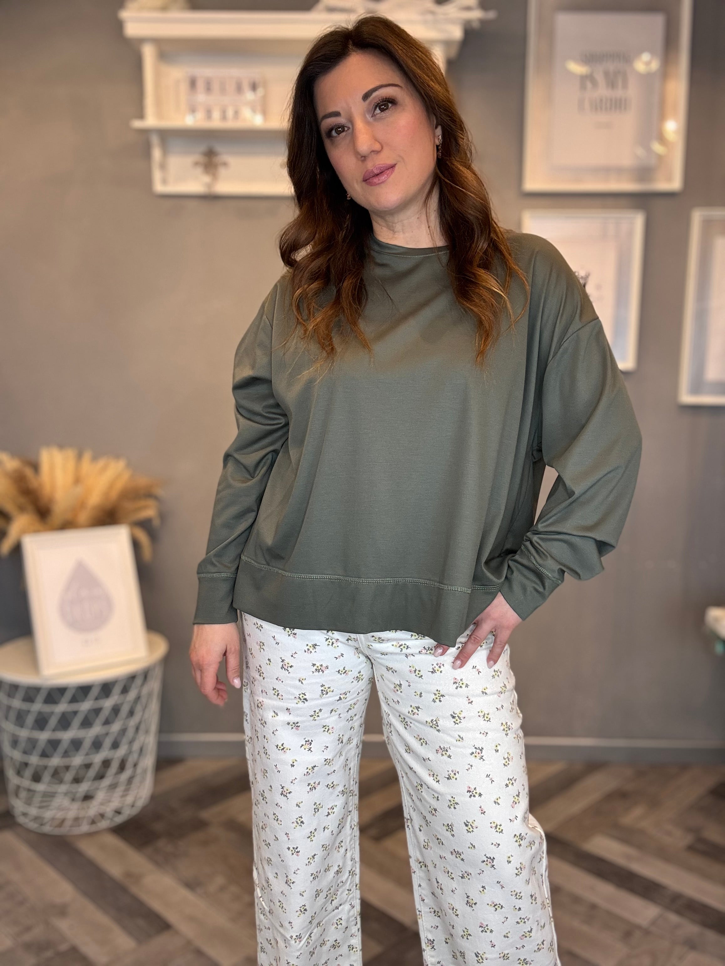 Lumina maglia over morbida