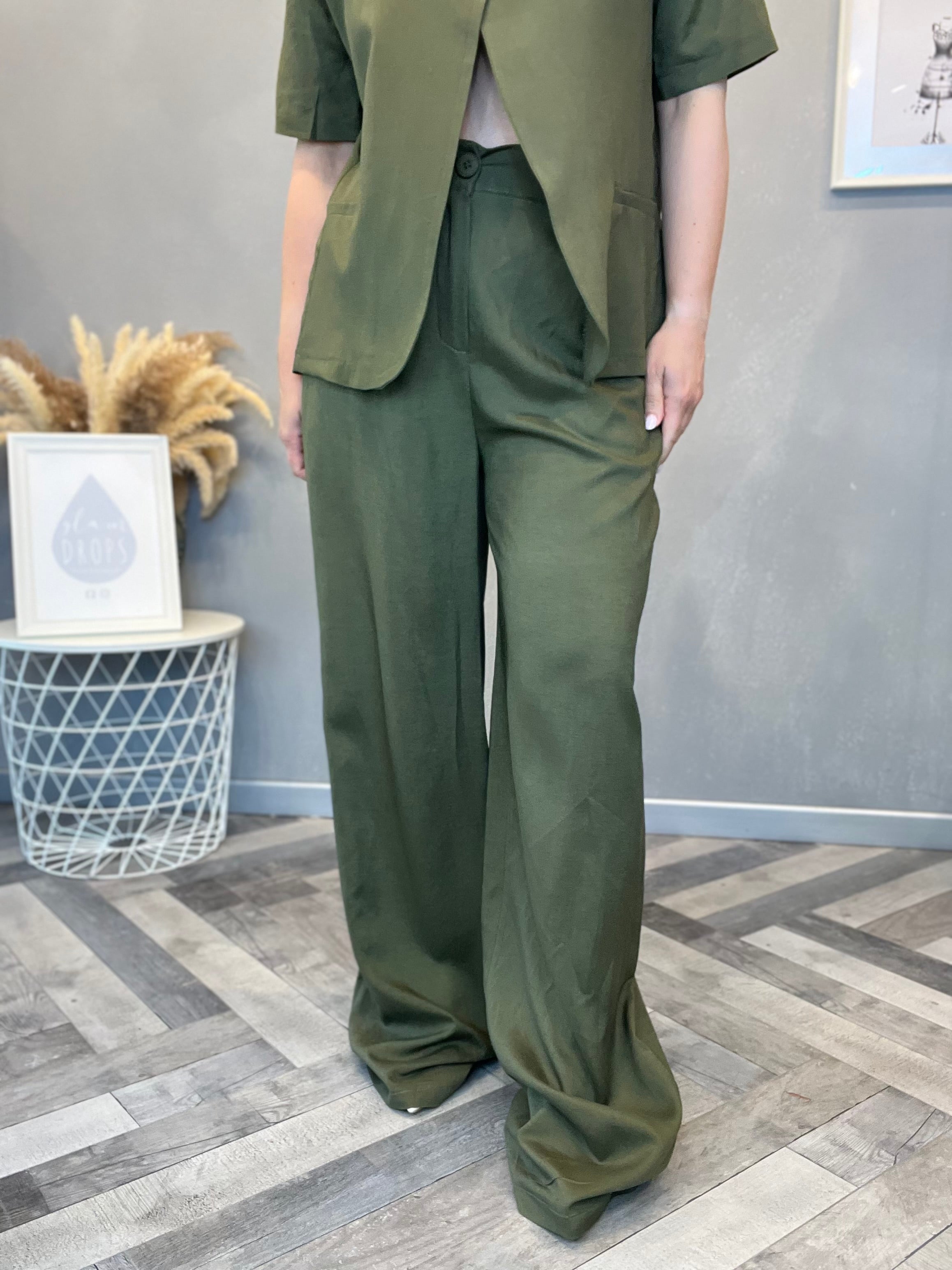 Set Icona verde militare