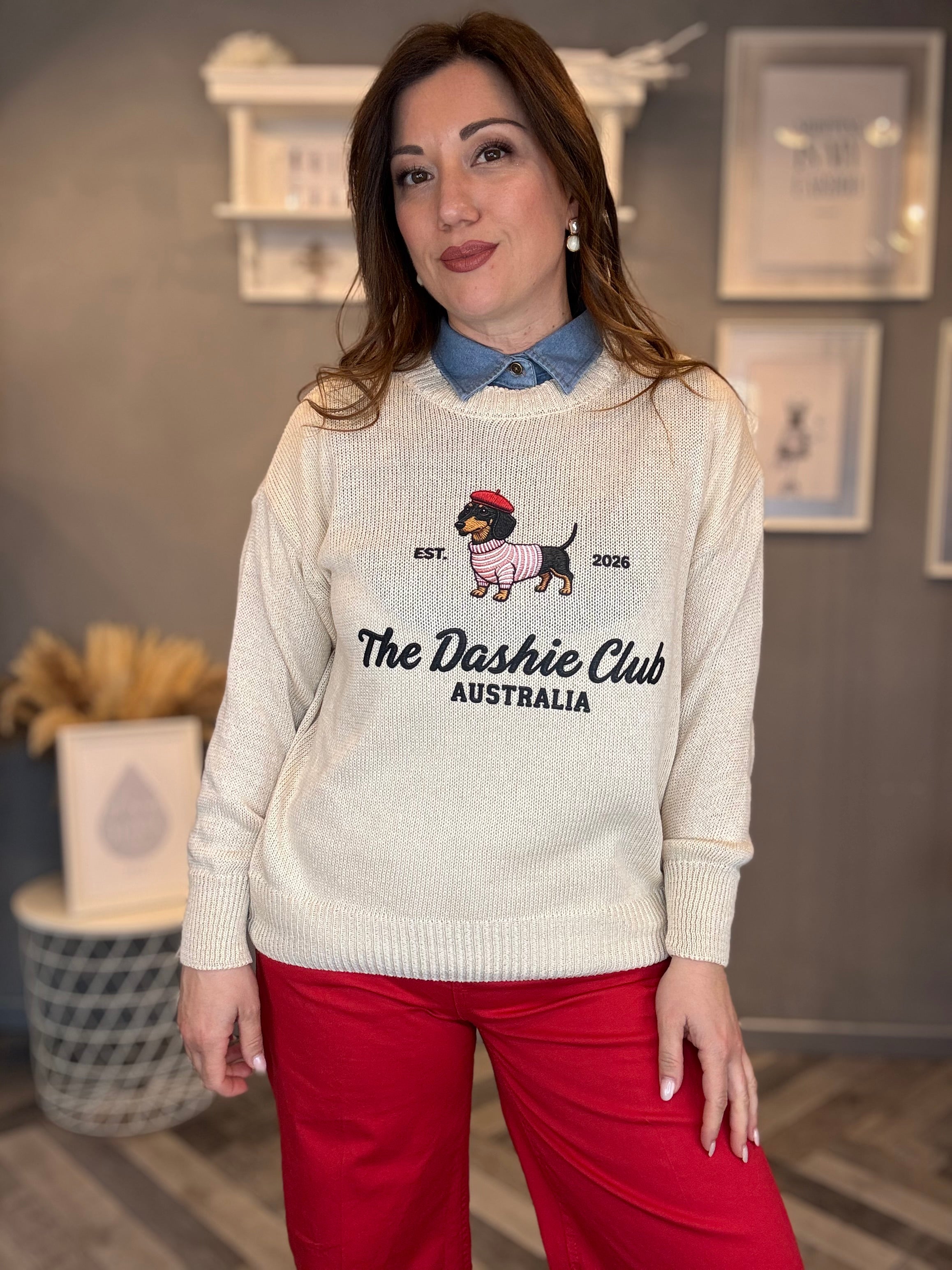 Maglioncino Bassotto beige