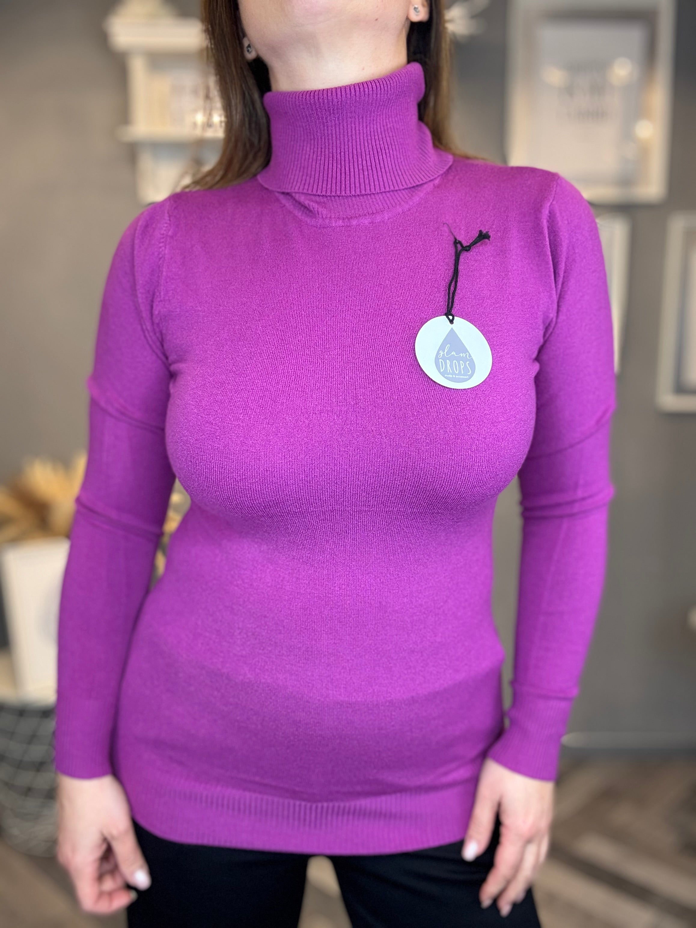 Lupetto basic ciclamino