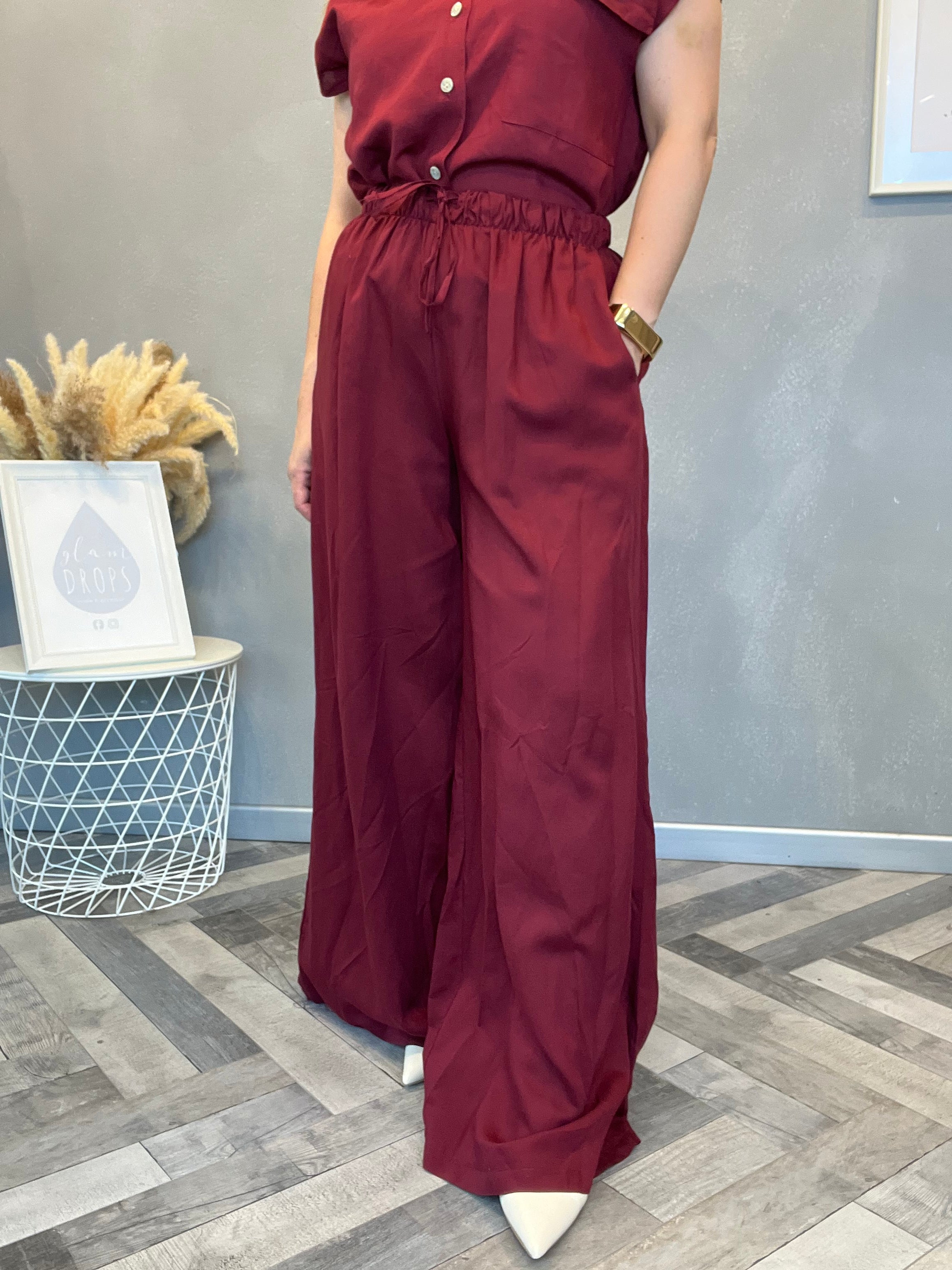 Coordinato Diamond Bordeaux
