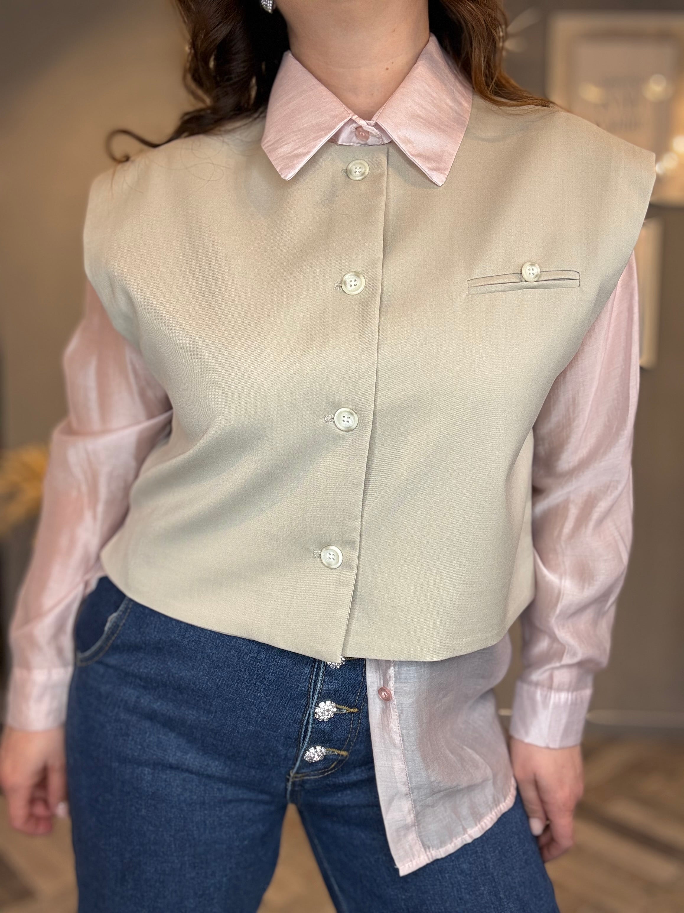 Gilet minimal chic