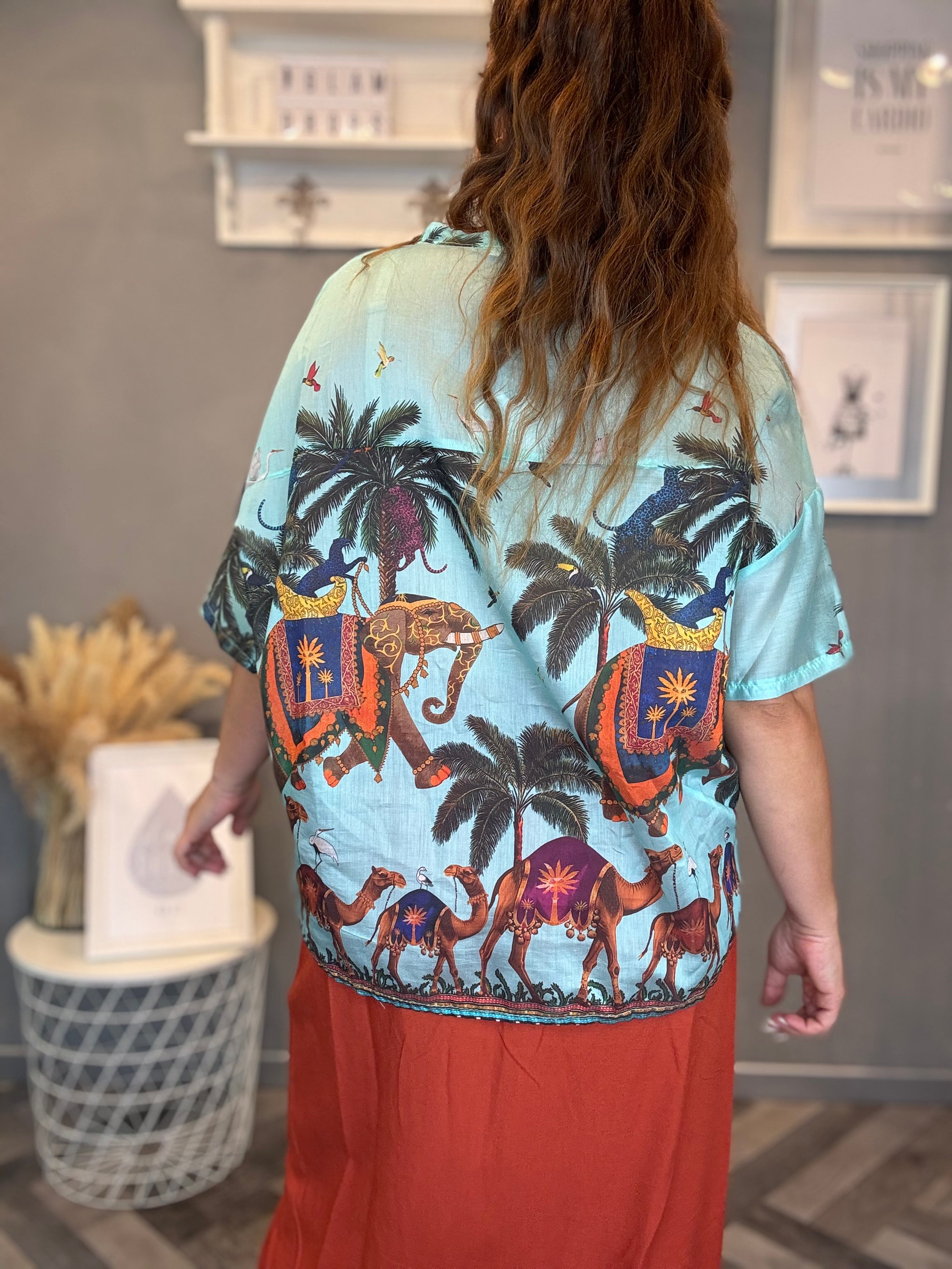 Camicia Isla Bonita Elefanti