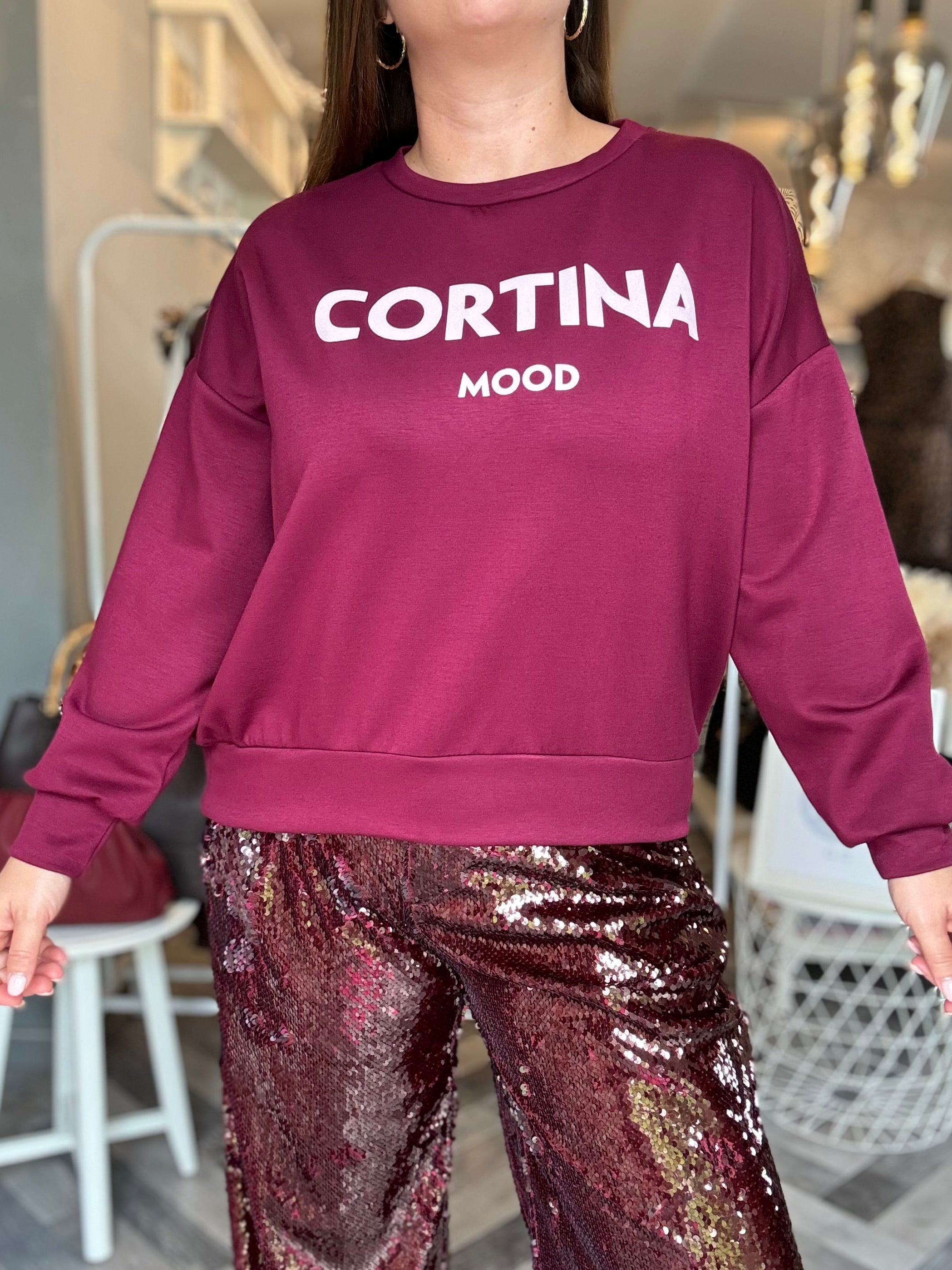 Felpa Cortina Mood
