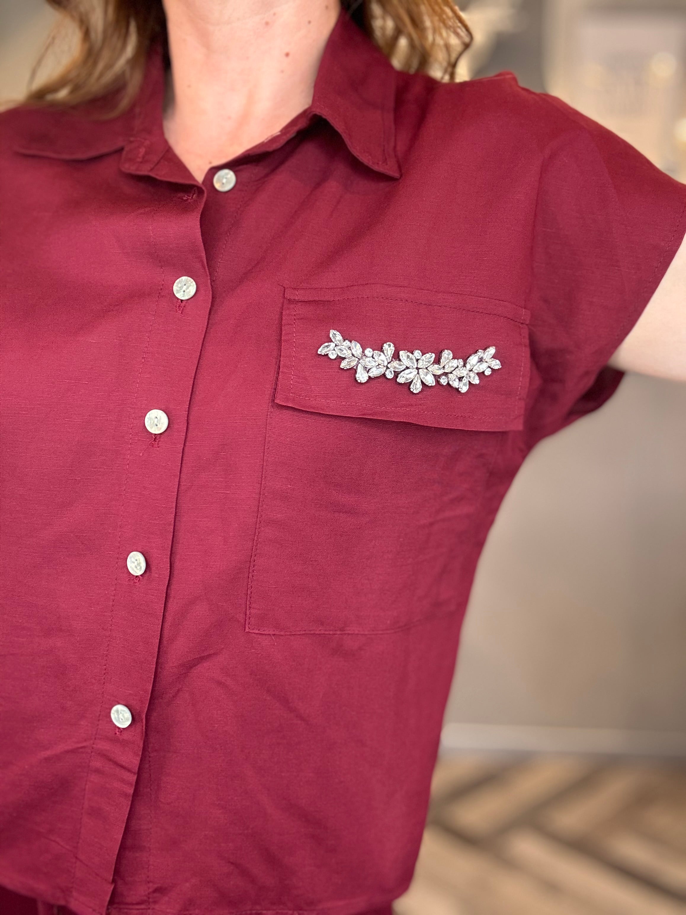 Coordinato Diamond Bordeaux