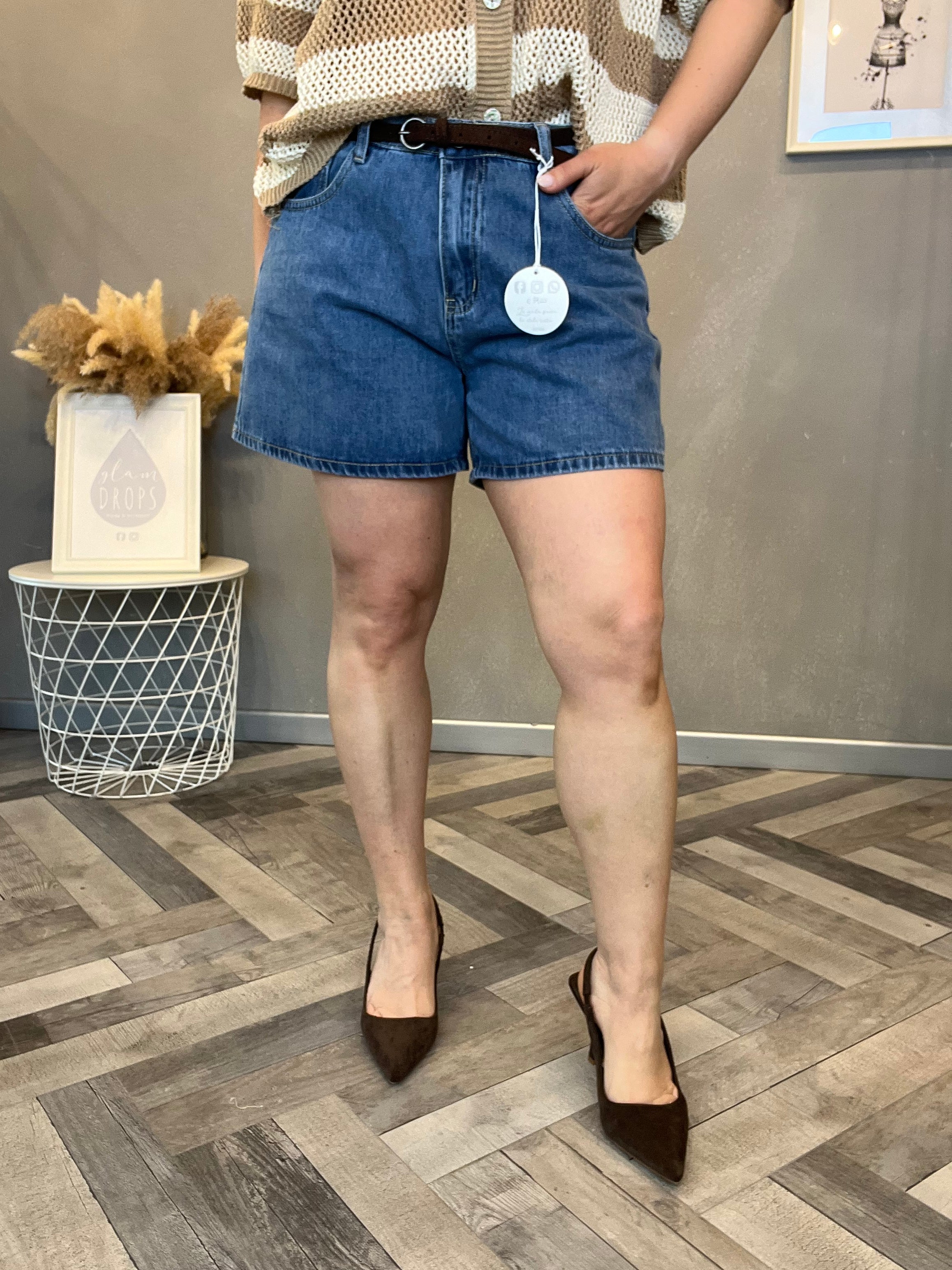 Short di jeans
