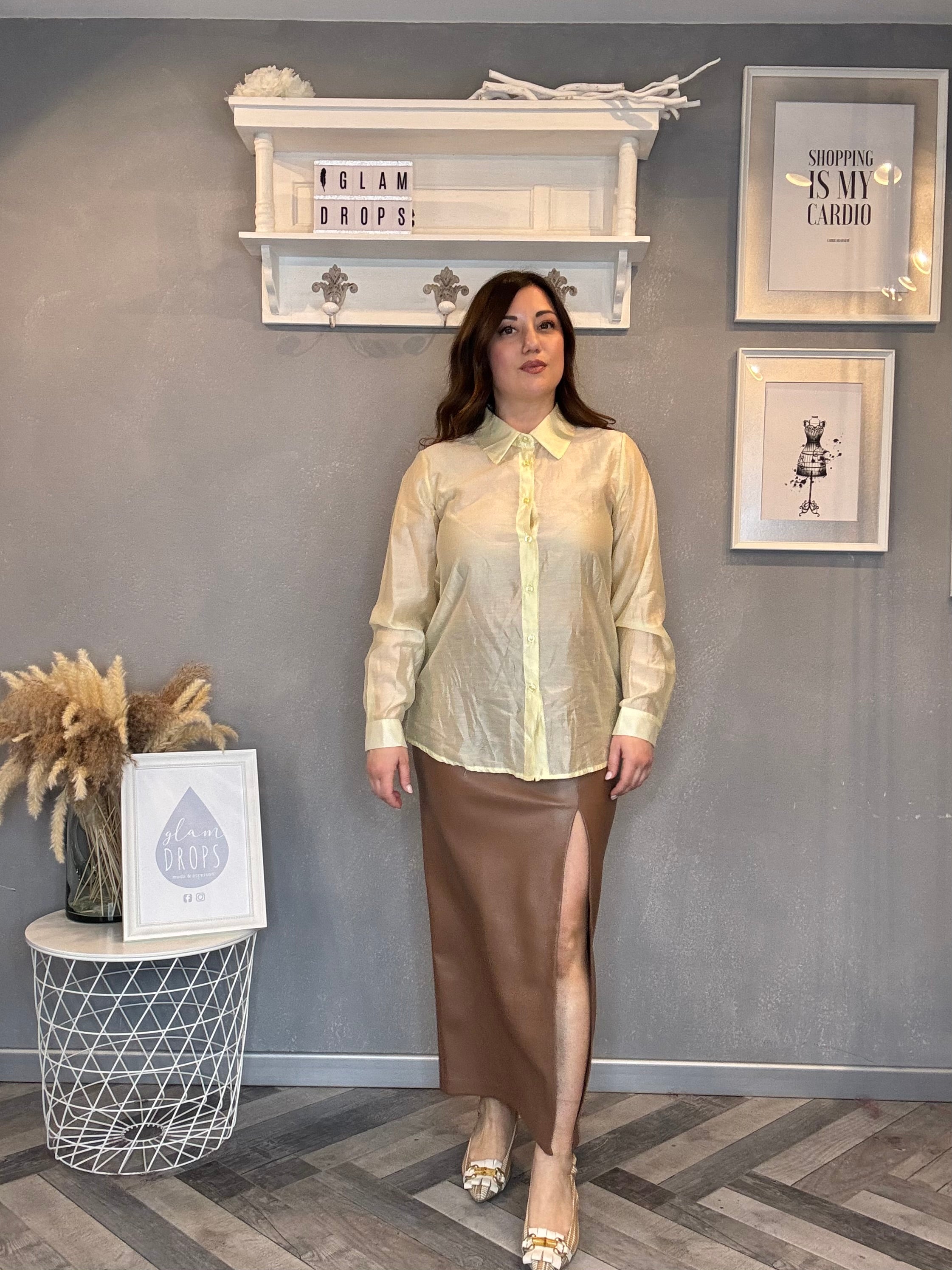 Camicia in tencel