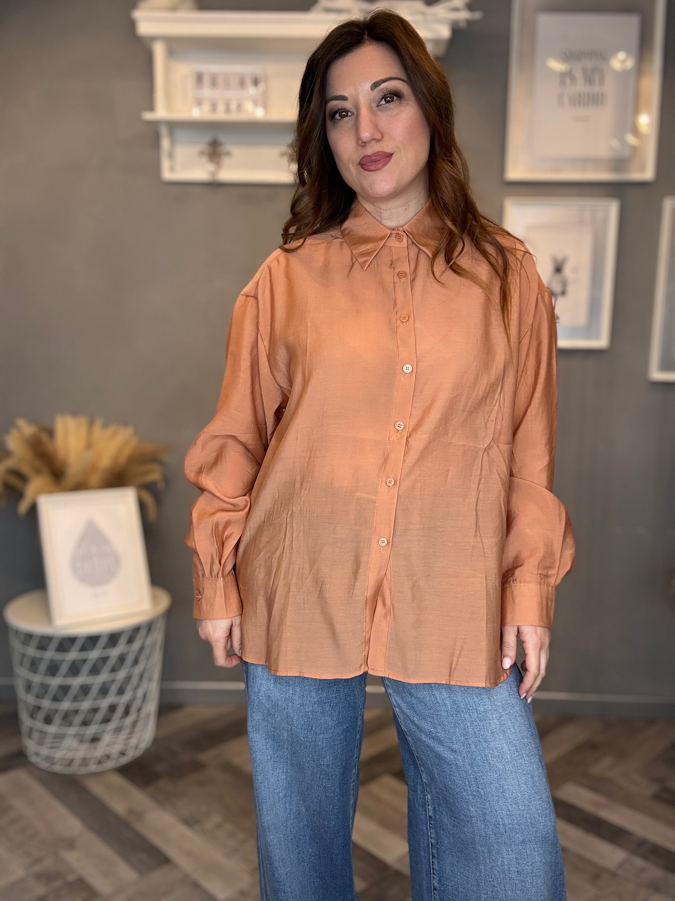 Camicia soft blush