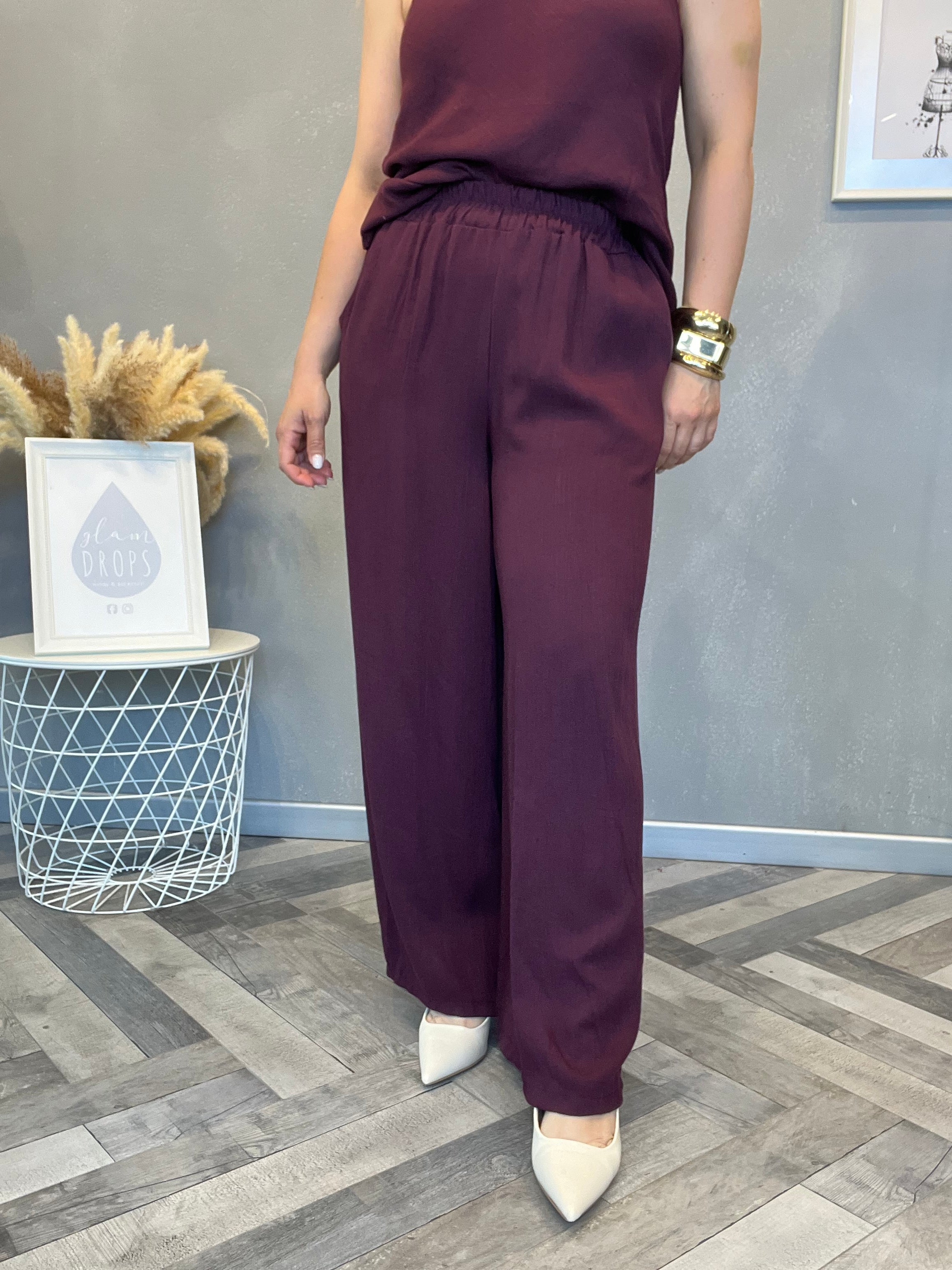 Pantalone Borgogna