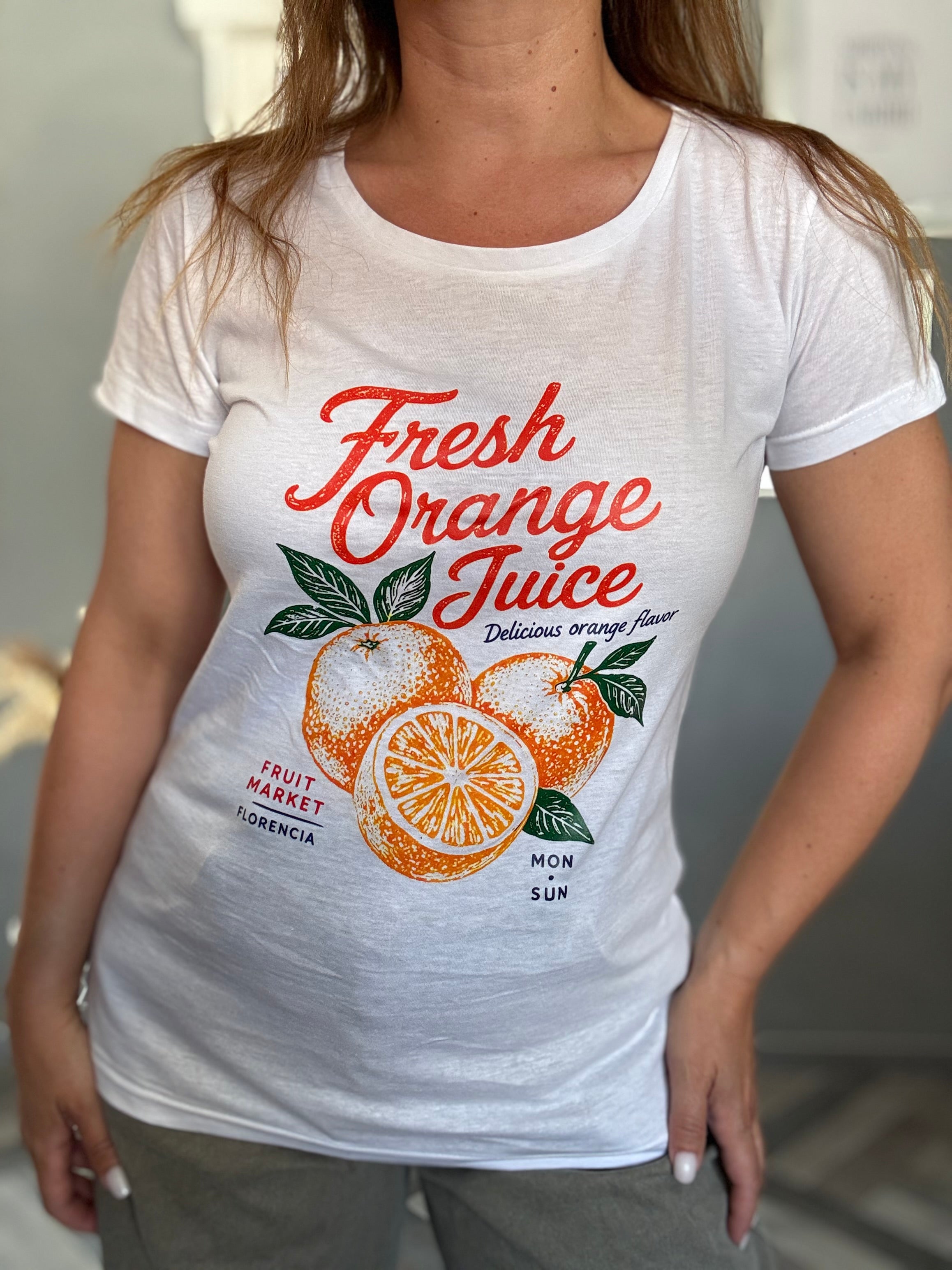 T-shirt Orange