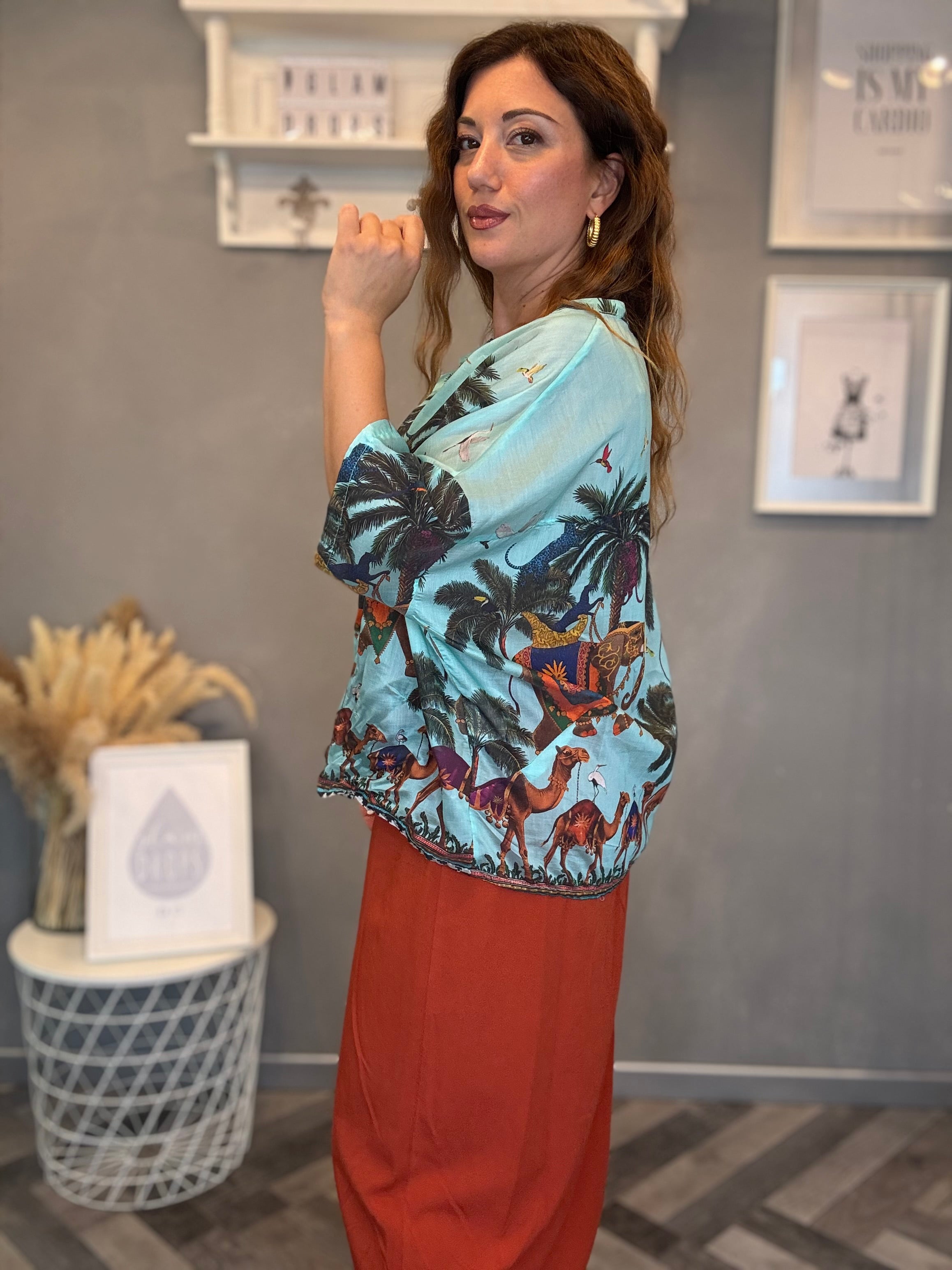 Camicia Isla Bonita Elefanti