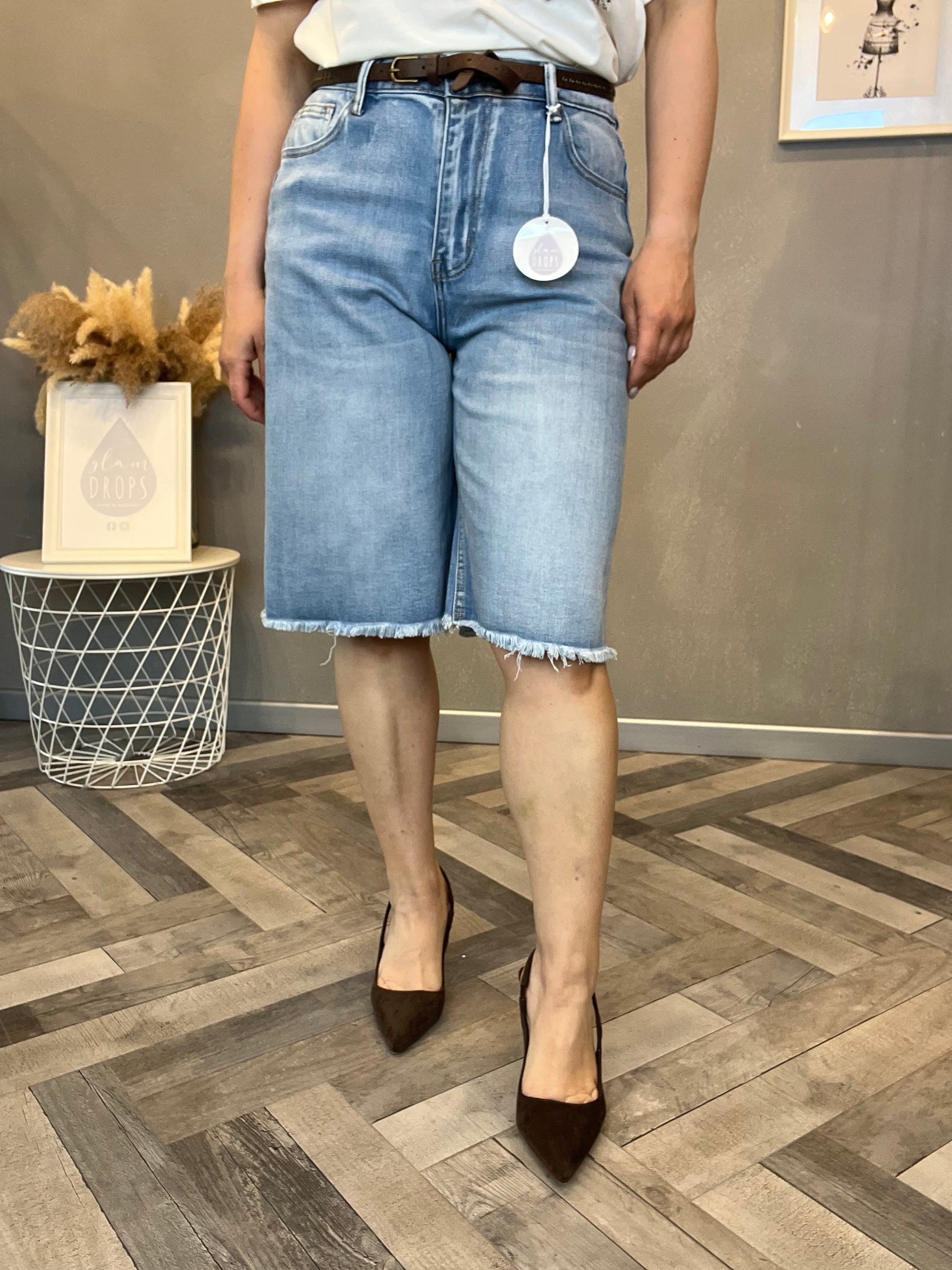 Bermuda di jeans