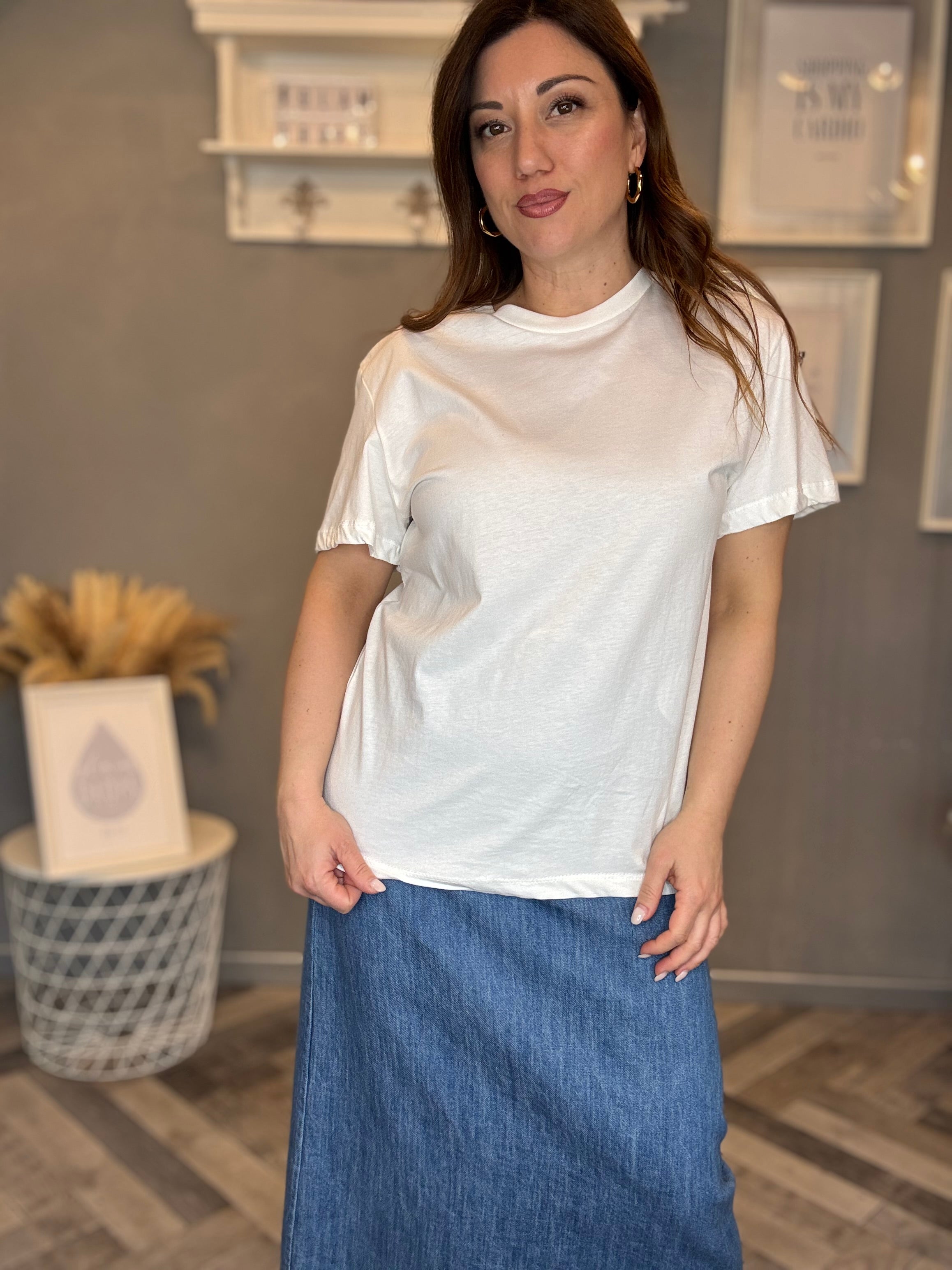 Lumina t-shirt basic in cotone