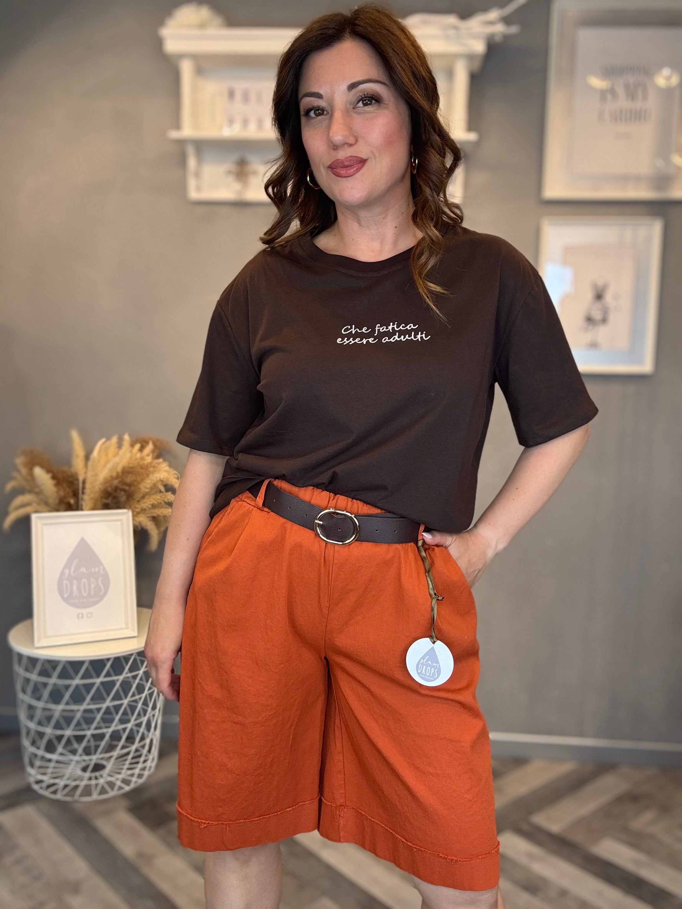 T-shirt moro Che fatica essere adulti