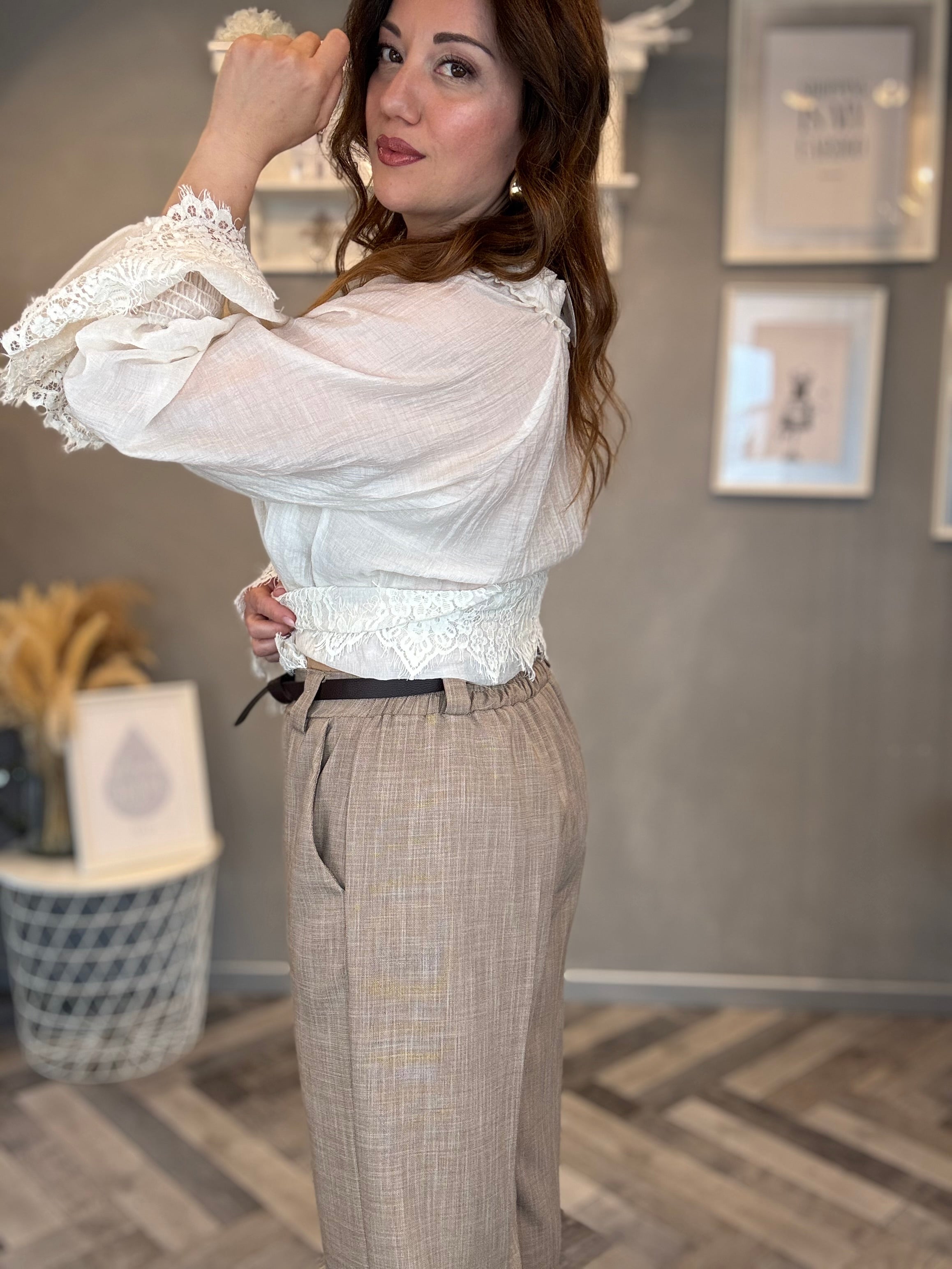Tailleur Elegance soft tortora